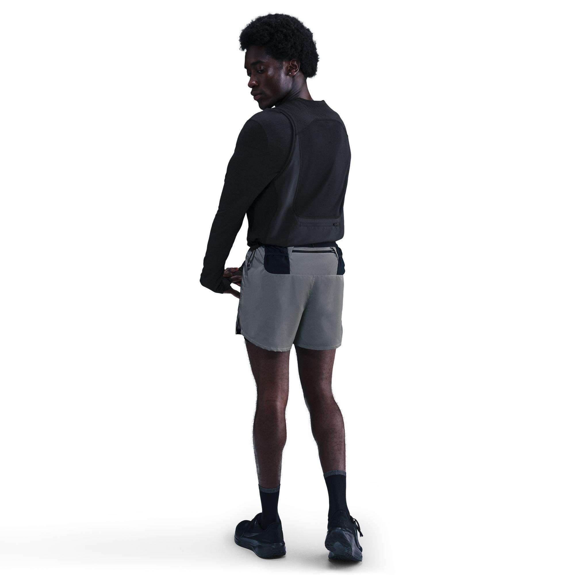Grey - Nike - Men's Woven Tracksuit Shorts - 8