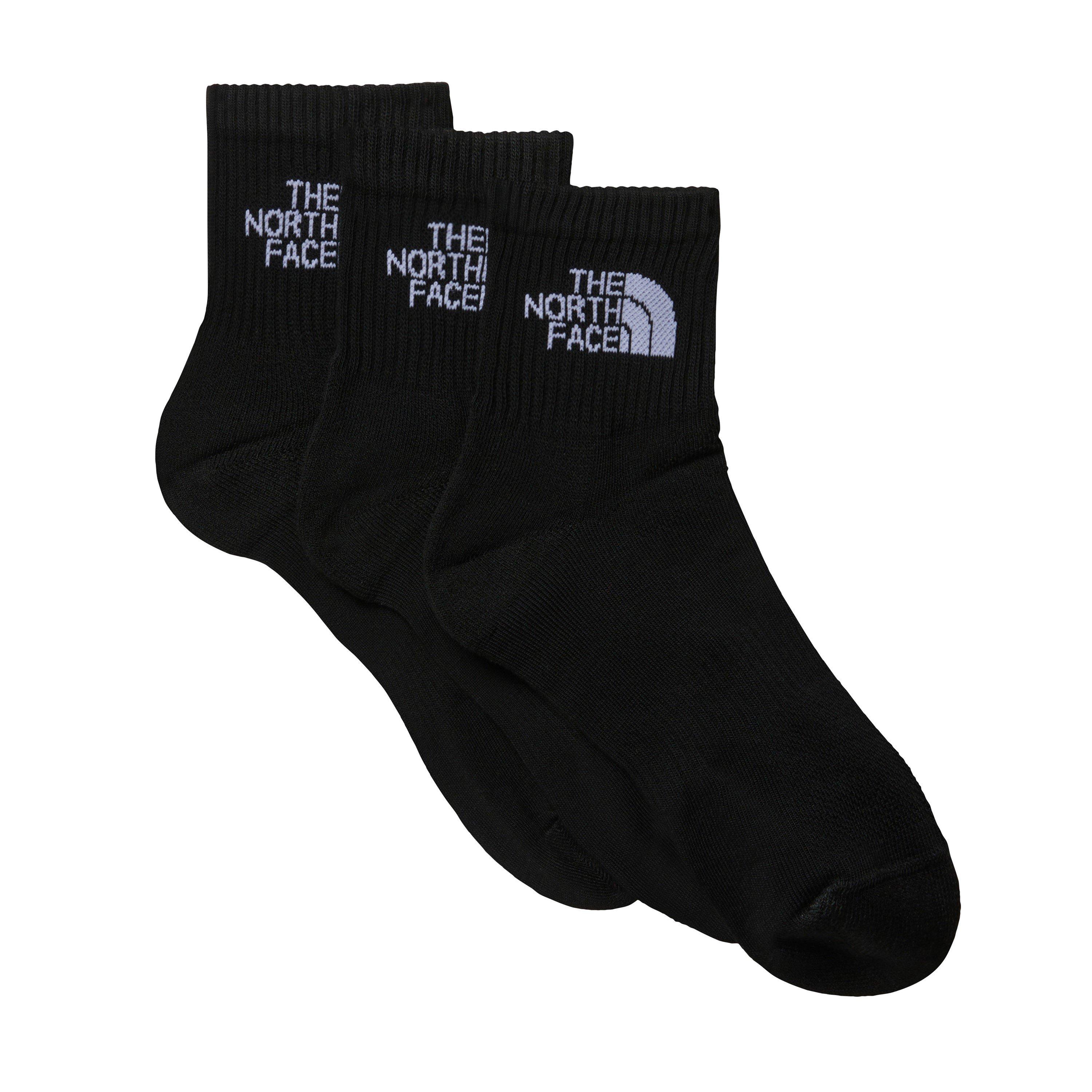Tnf Black - The North Face - MULTI SPORT CUSH QUARTER SOCK 3P TN - 1
