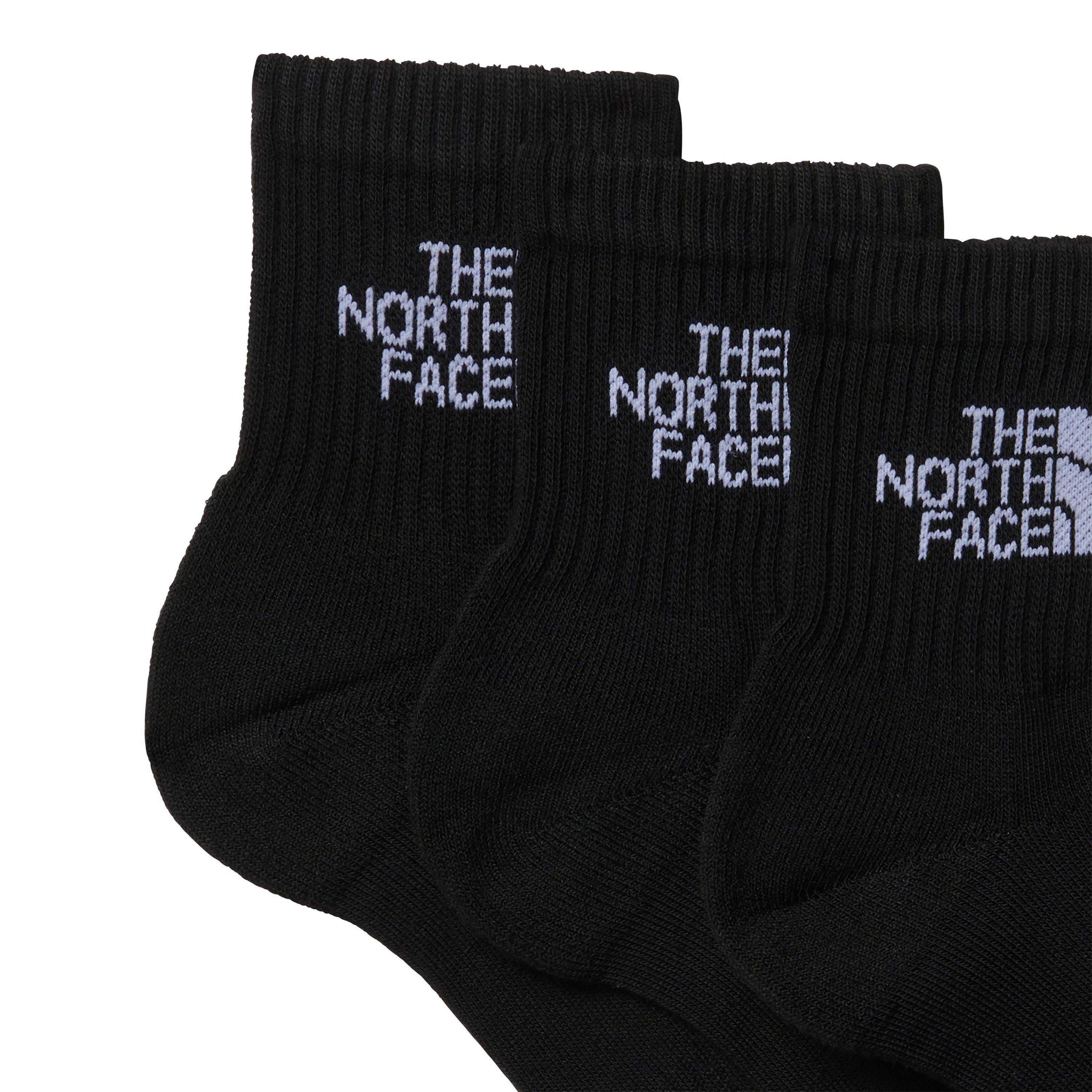 Tnf Black - The North Face - MULTI SPORT CUSH QUARTER SOCK 3P TN - 2