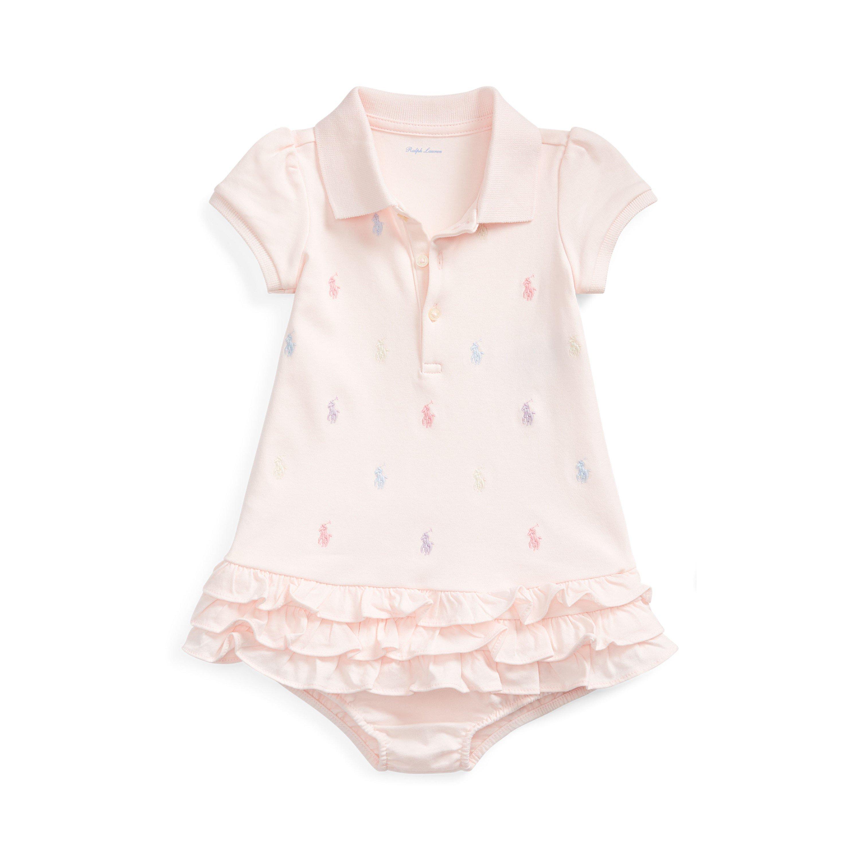 Delicate Pink - Polo Ralph Lauren - Kids' Schiffli Bubble Dress - 2