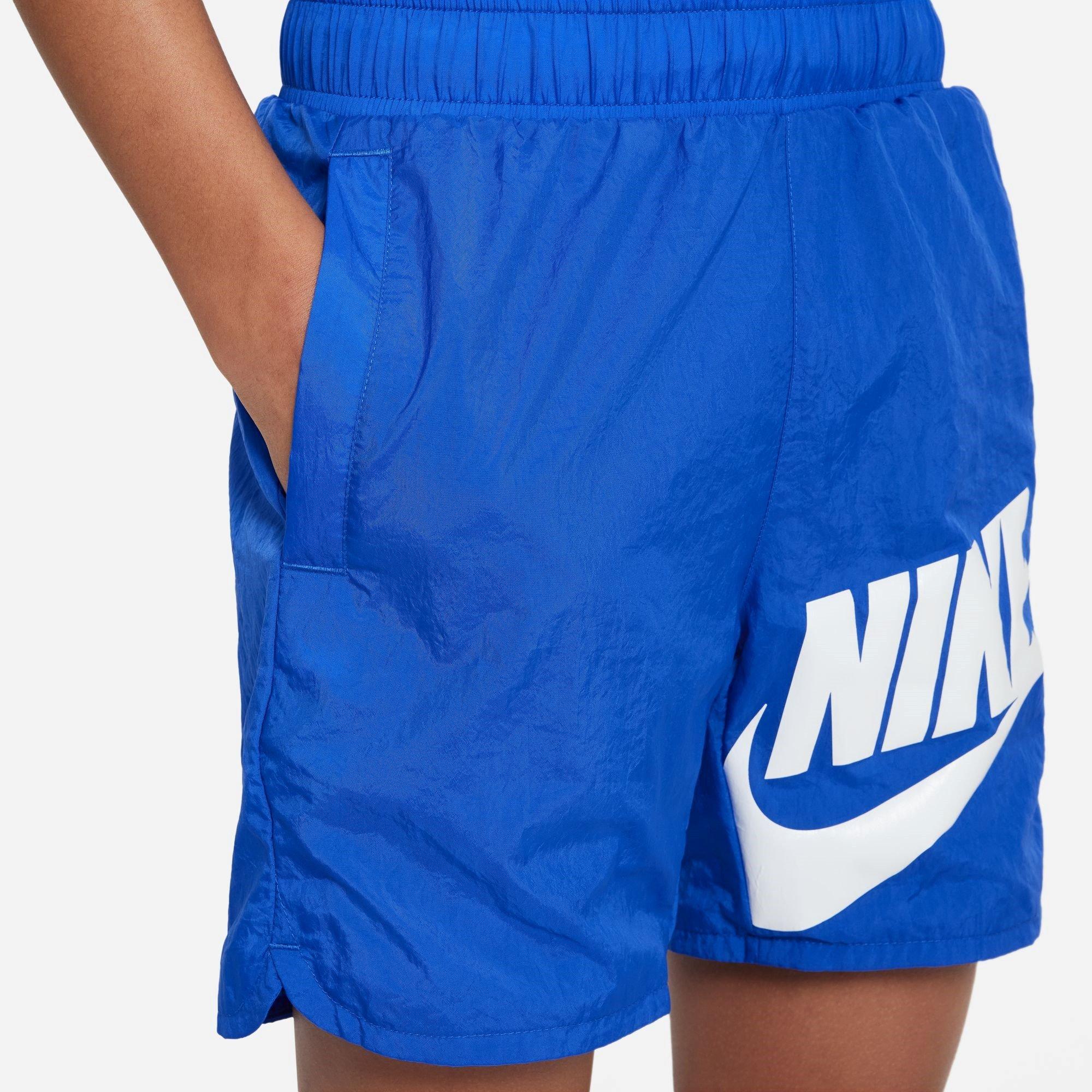 GAME ROYAL/WEISS - Nike - Sportswear Big Kids' (Boys') Woven Shorts - 4