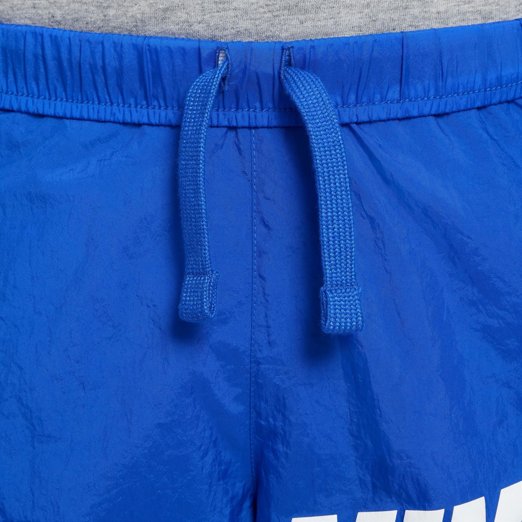 GAME ROYAL/WEISS - Nike - Sportswear Big Kids' (Boys') Woven Shorts - 6