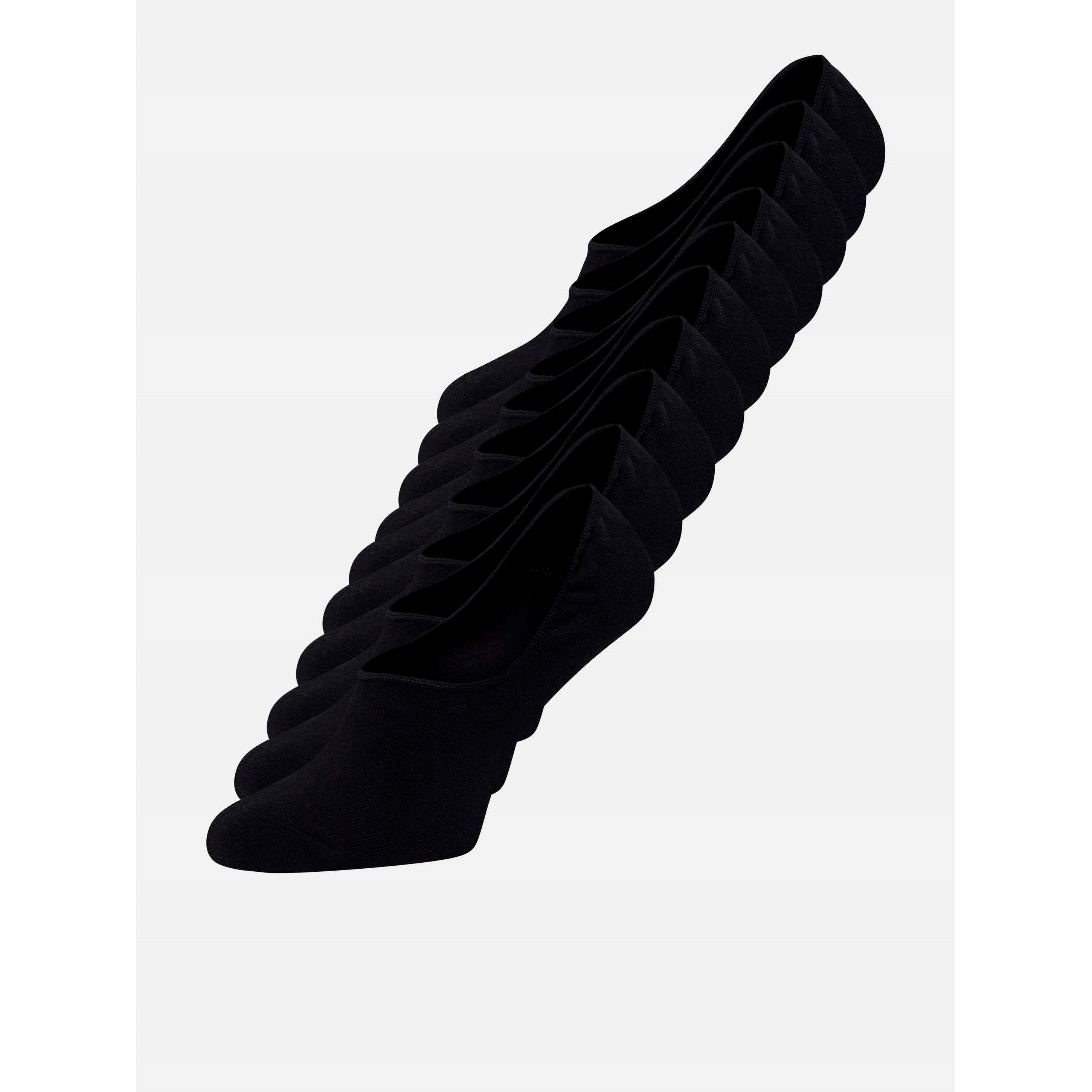 Black - Jack and Jones - Men's Trainer Ankle Socks - 1
