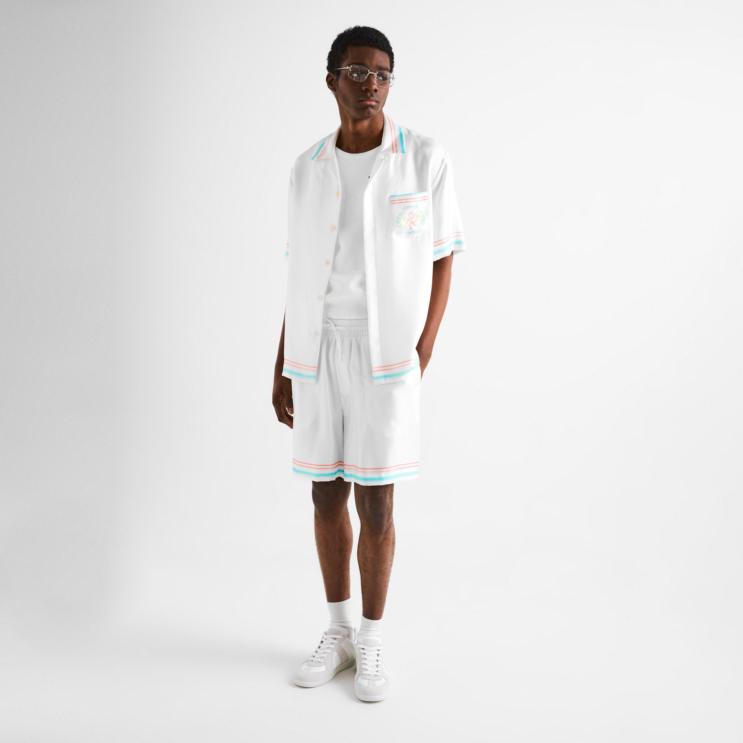 White - Casablanca - Casa Dance Joy Short Sn62 - 6