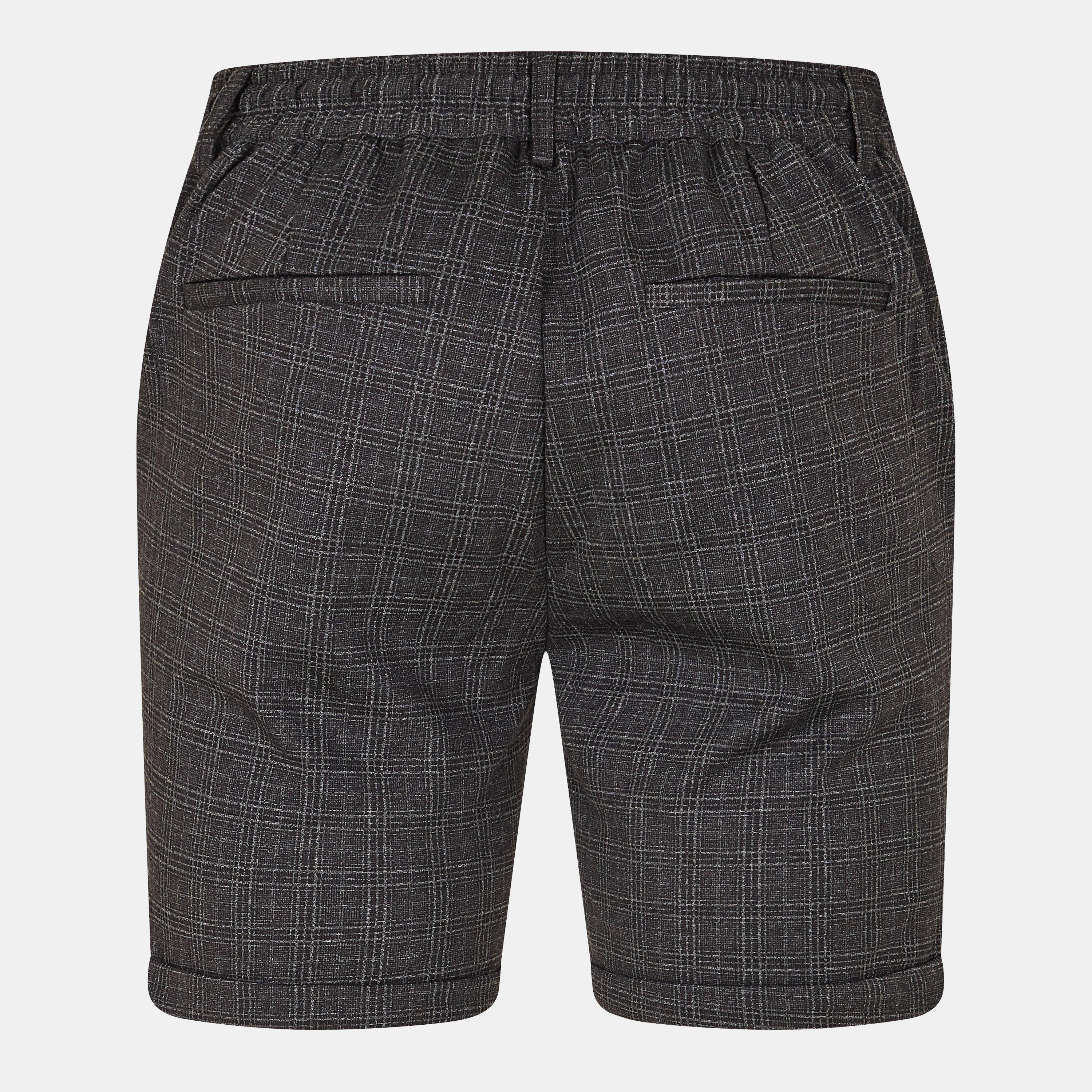 Donkergrijze ruit - Brave Soul - Shorts - 2