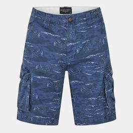 Brave Soul Palm Tree Print Shorts