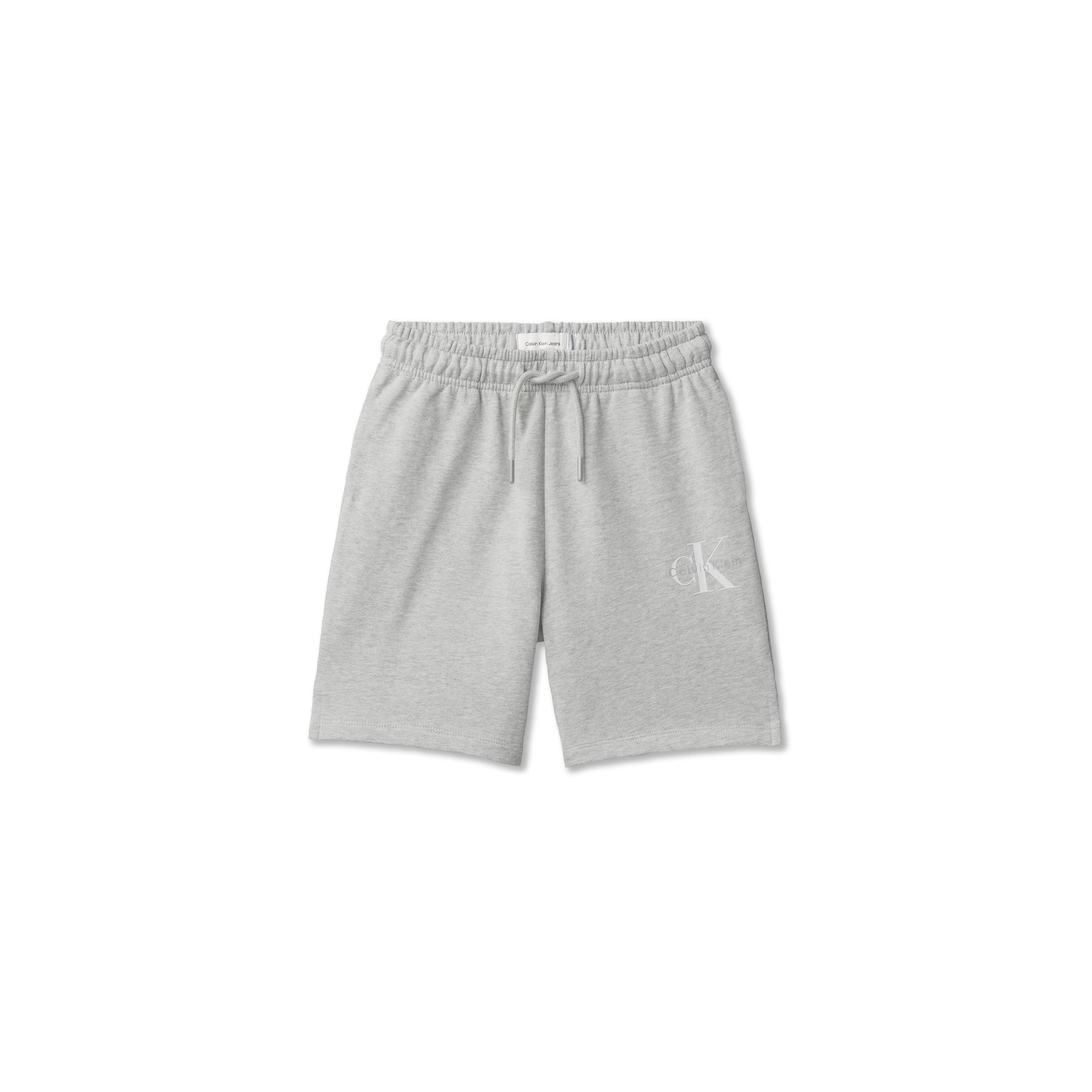 Calvin Klein Boys Kids' Woven Tracksuit Shorts - Grey - 8Y