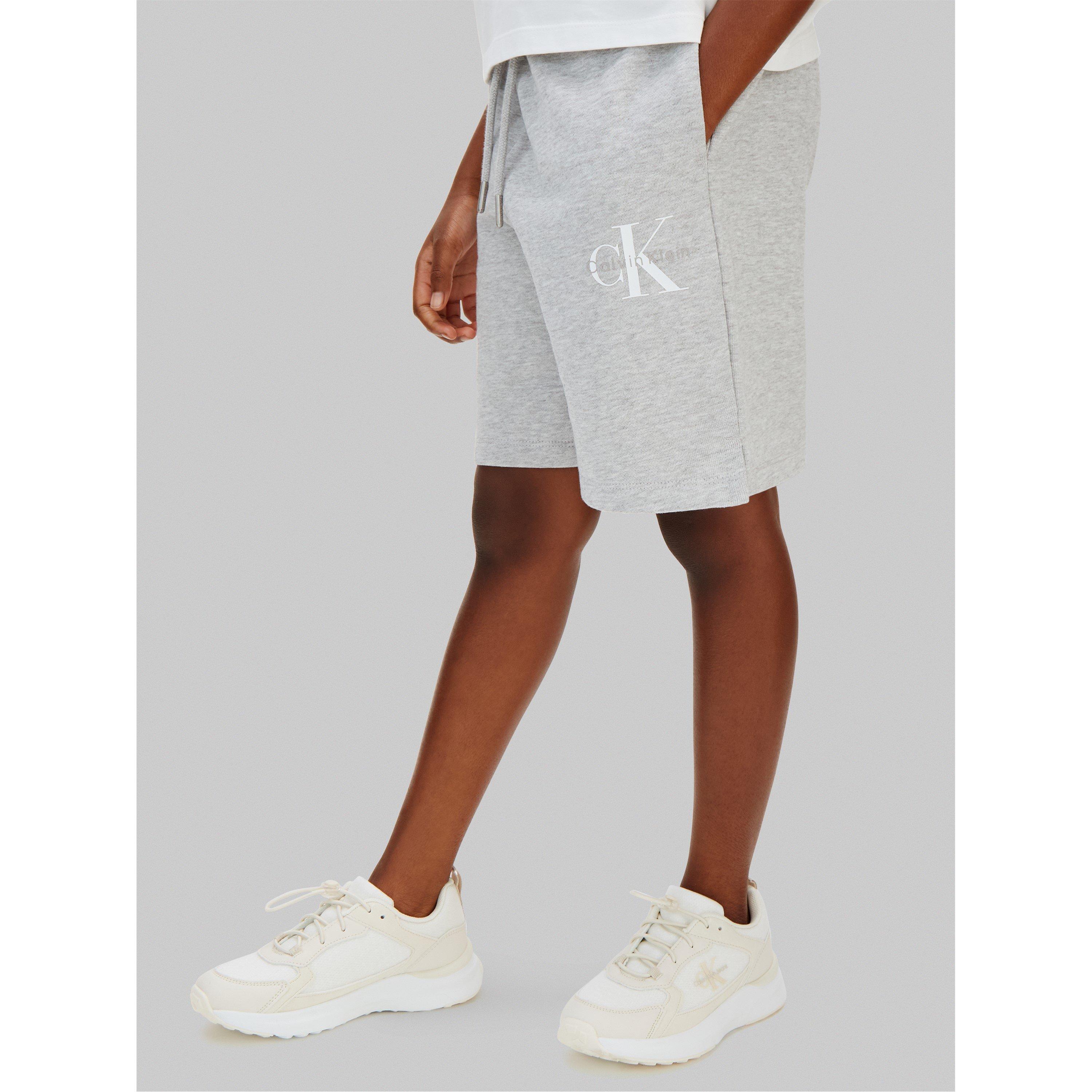 Grey - Calvin Klein - CK L Relax Shorts Jn63 - 2