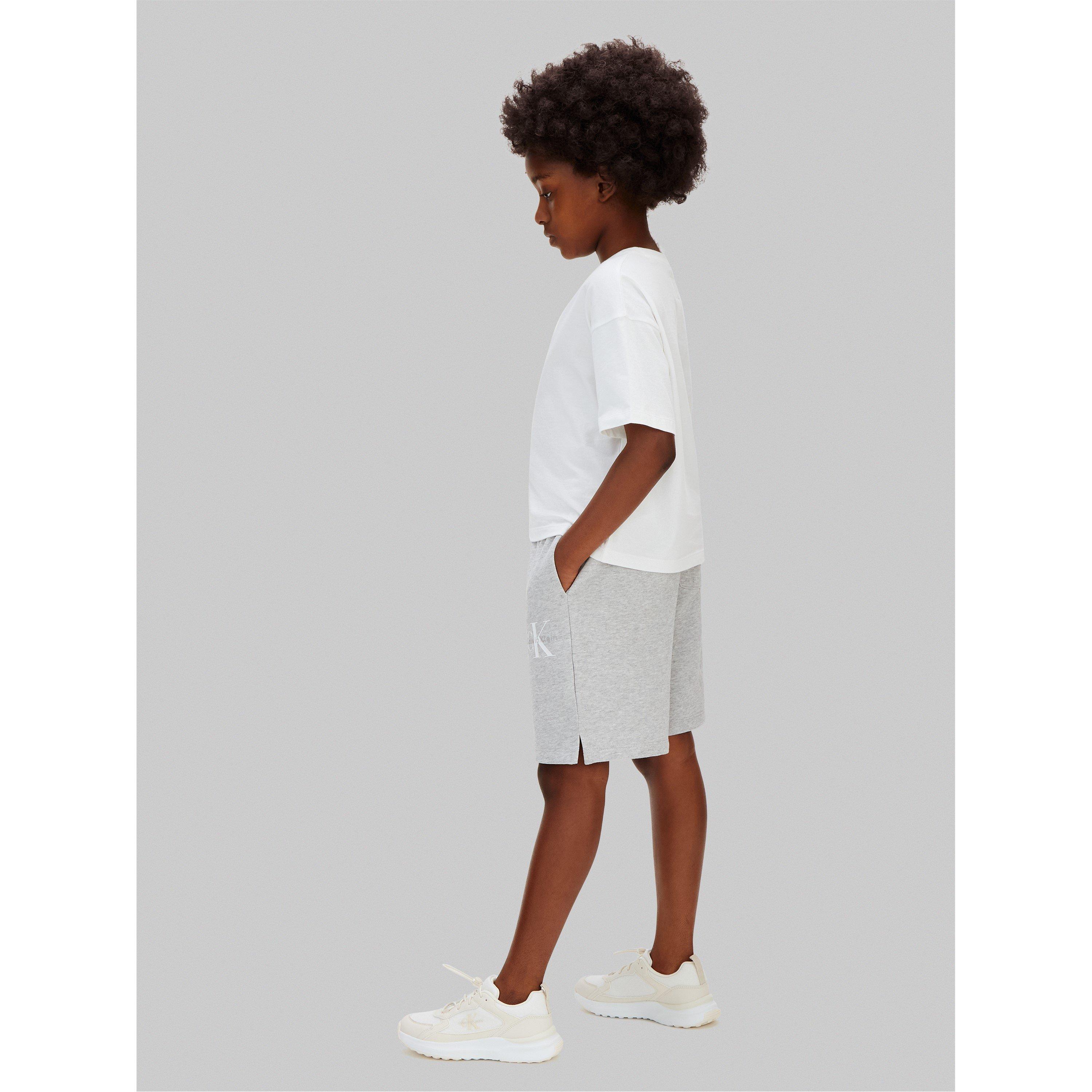 Grey - Calvin Klein - CK L Relax Shorts Jn63 - 4