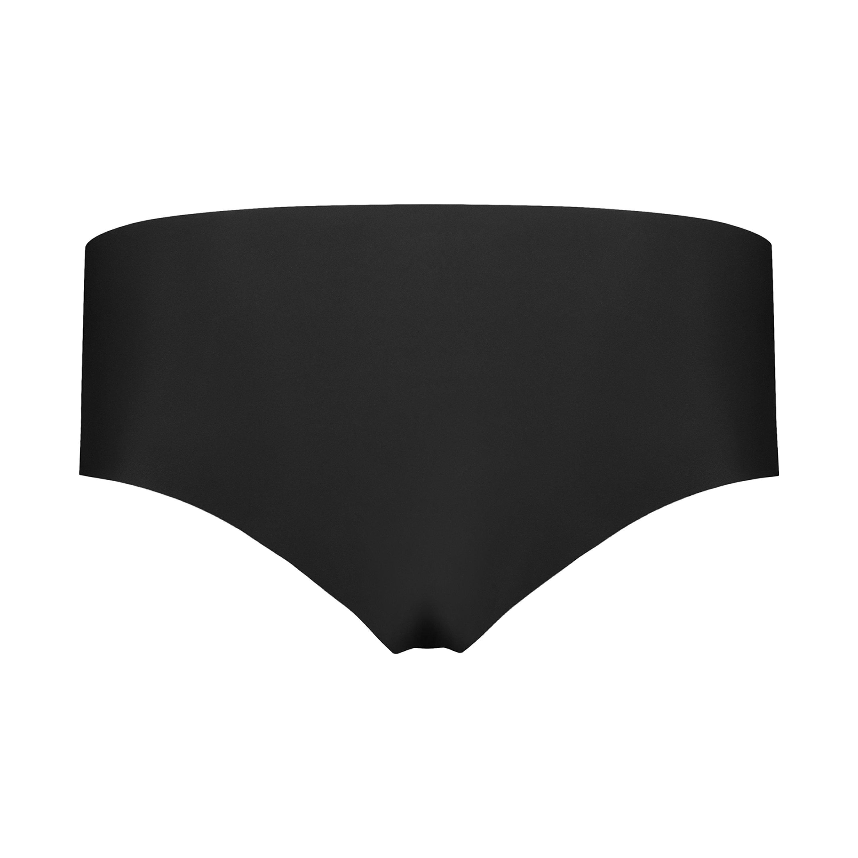 Beige/Black - Bye Bra - 2 pack Hipster seamless Brief - 8