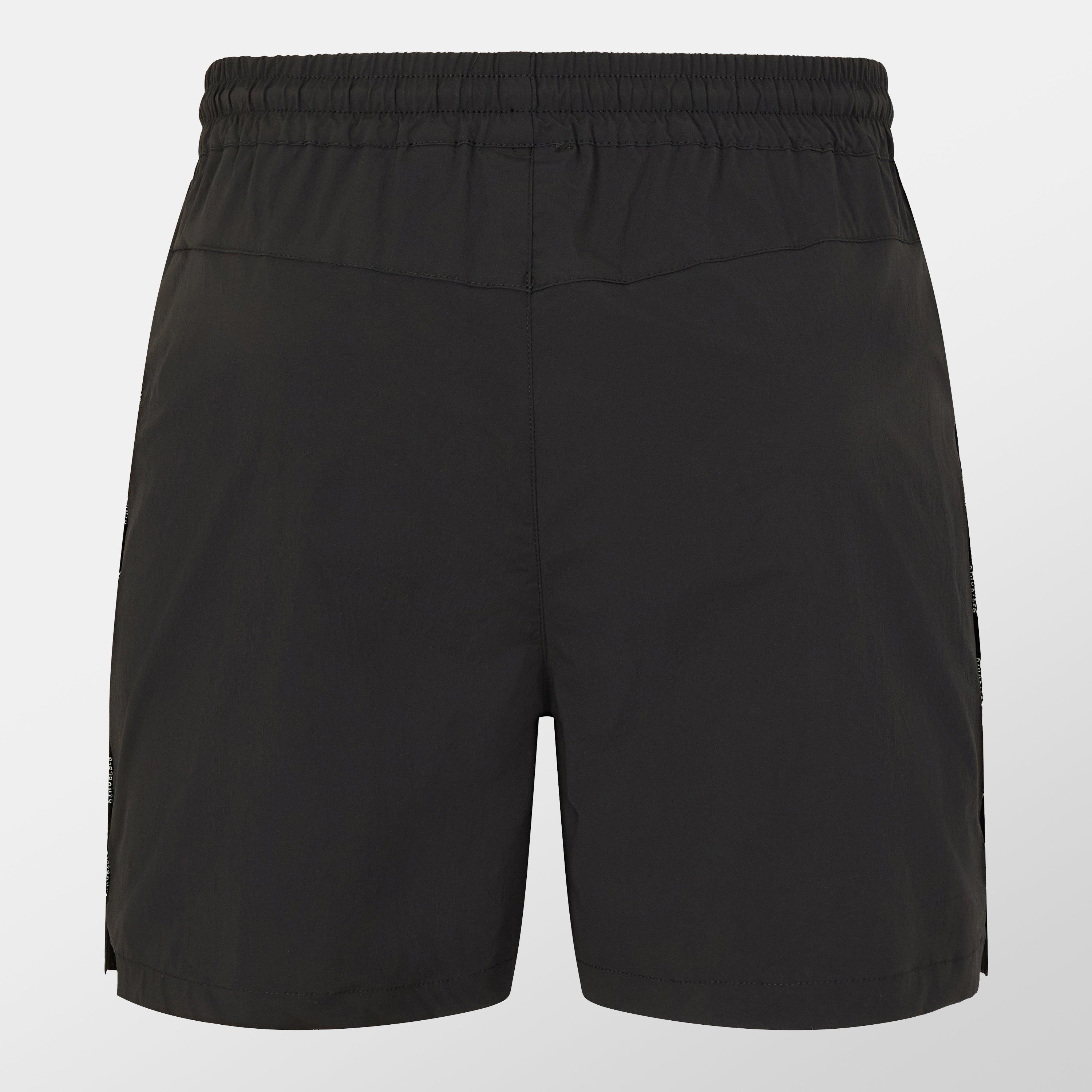 Black - Daily Paper - Men's Mehani Woven Tracksuit Shorts - 2