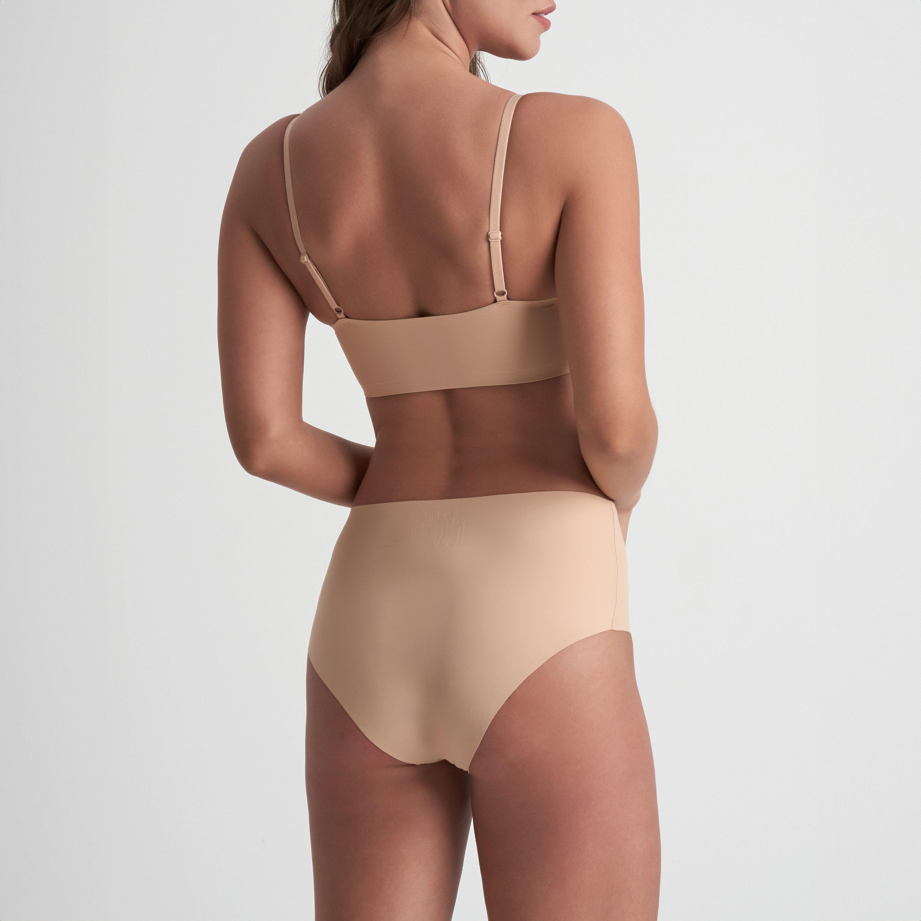 Beige/Black - Bye Bra - 2Pack High Waist Control Brief - 2