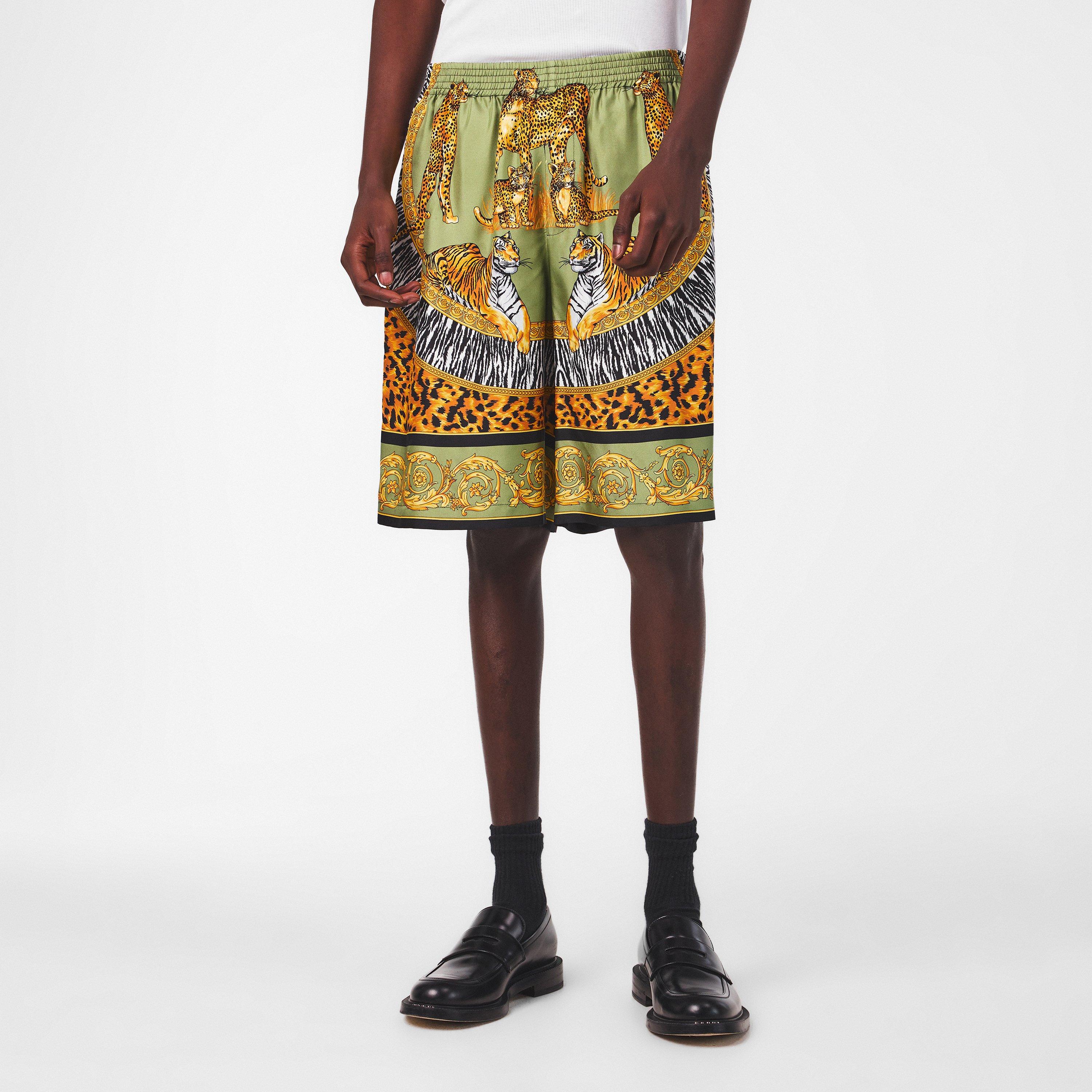 Multi - Versace - Men's Woven Shorts - 3