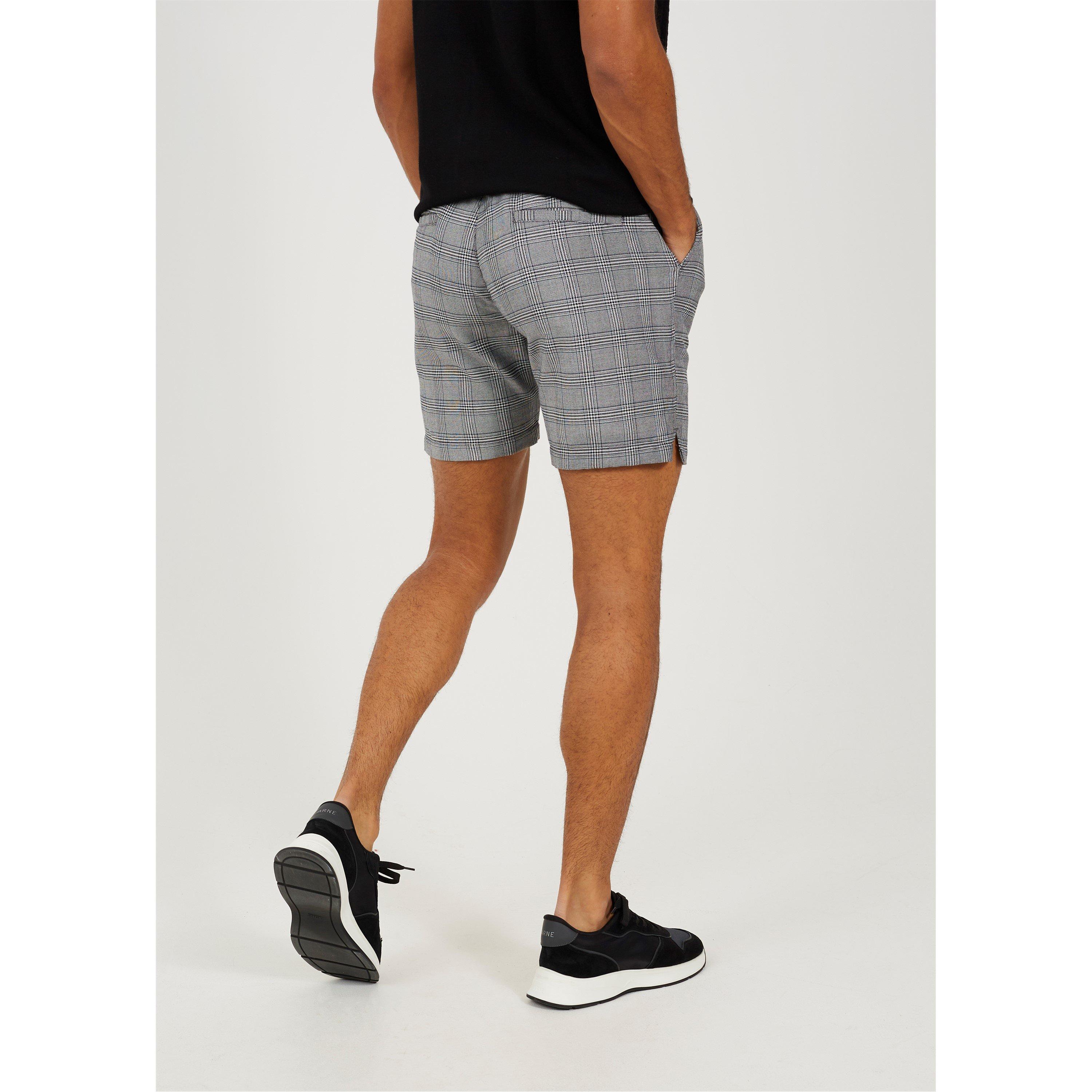Nero/Bianco - Brave Soul - Dyed Check Short - 3