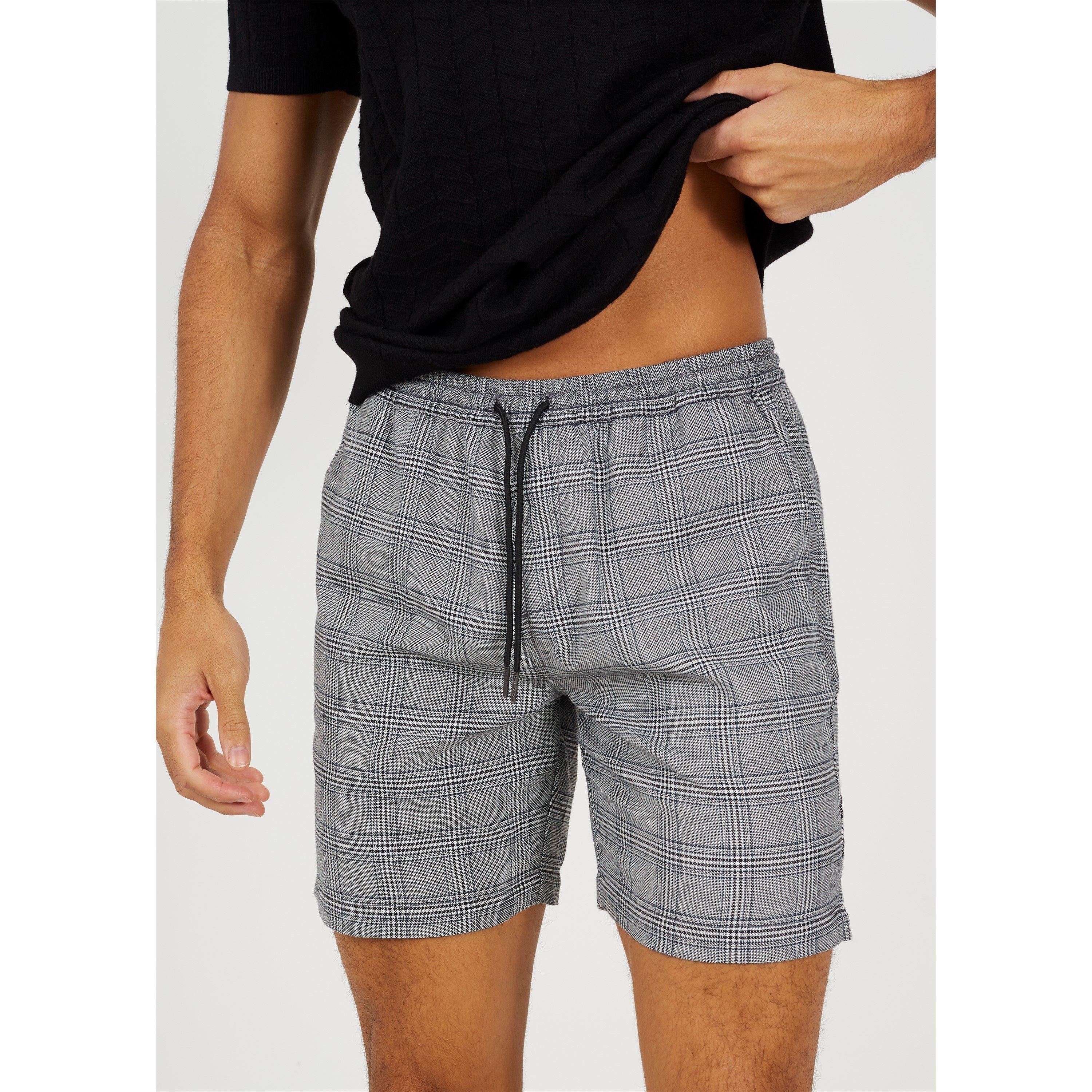 Nero/Bianco - Brave Soul - Dyed Check Short - 4