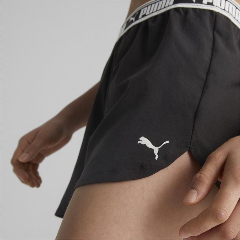 Noir/Blanc - Puma - Nike Dri-Fit Attack Women's Shorts - 3
