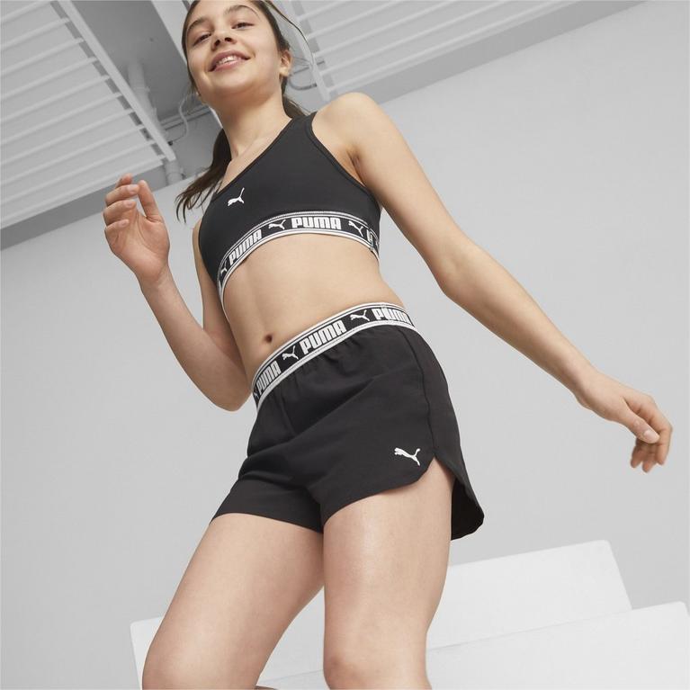 Noir/Blanc - Puma - Nike Dri-Fit Attack Women's Shorts - 5