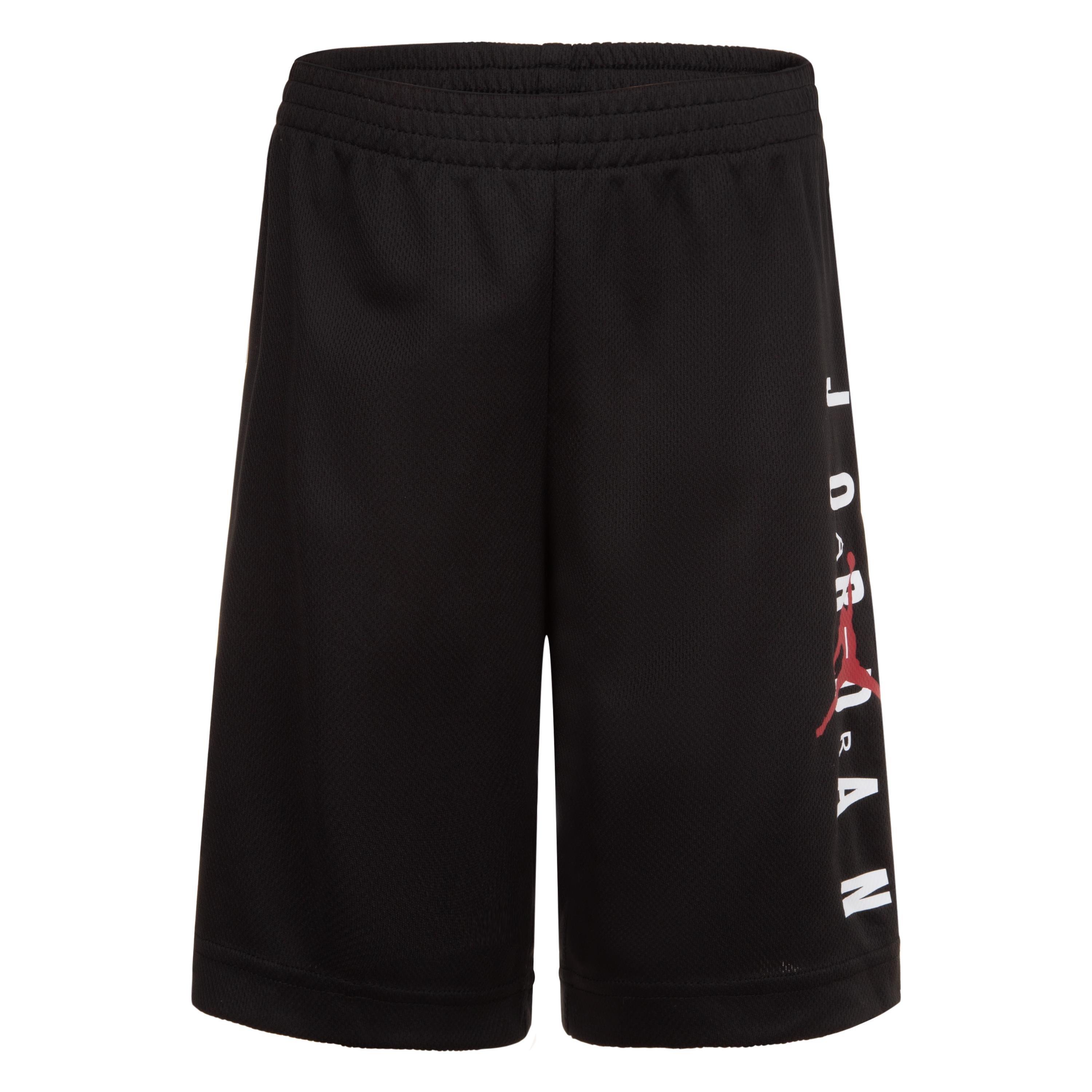 Zwart - Air Jordan - Kids' Mesh Tracksuit Shorts - 1
