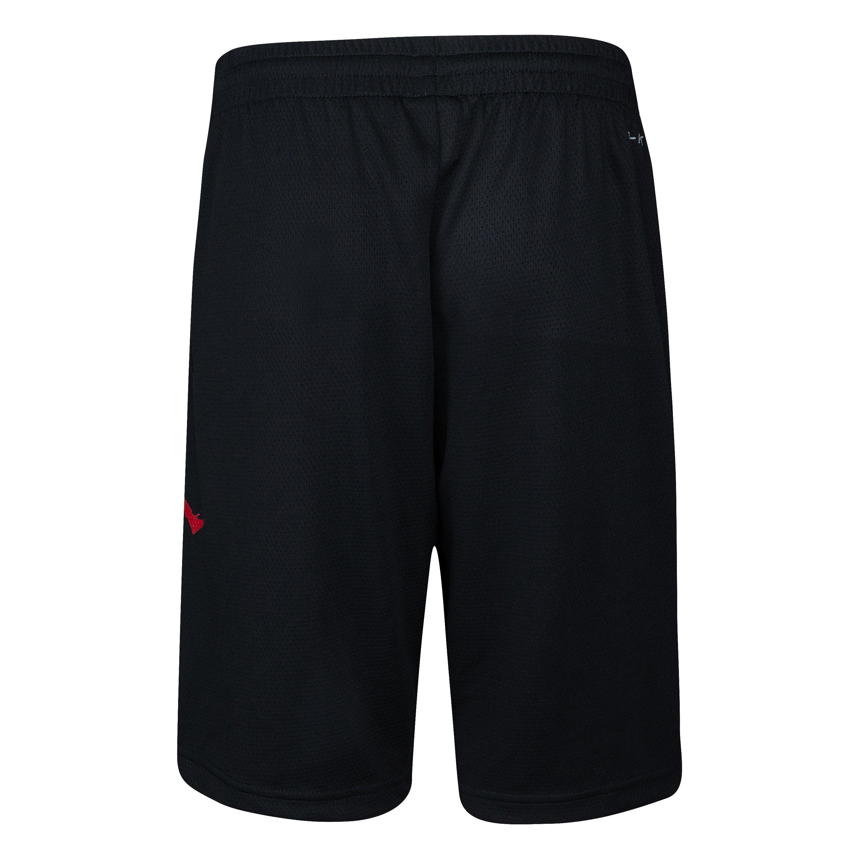 Black - Air Jordan - Kids' Mesh Tracksuit Shorts - 9