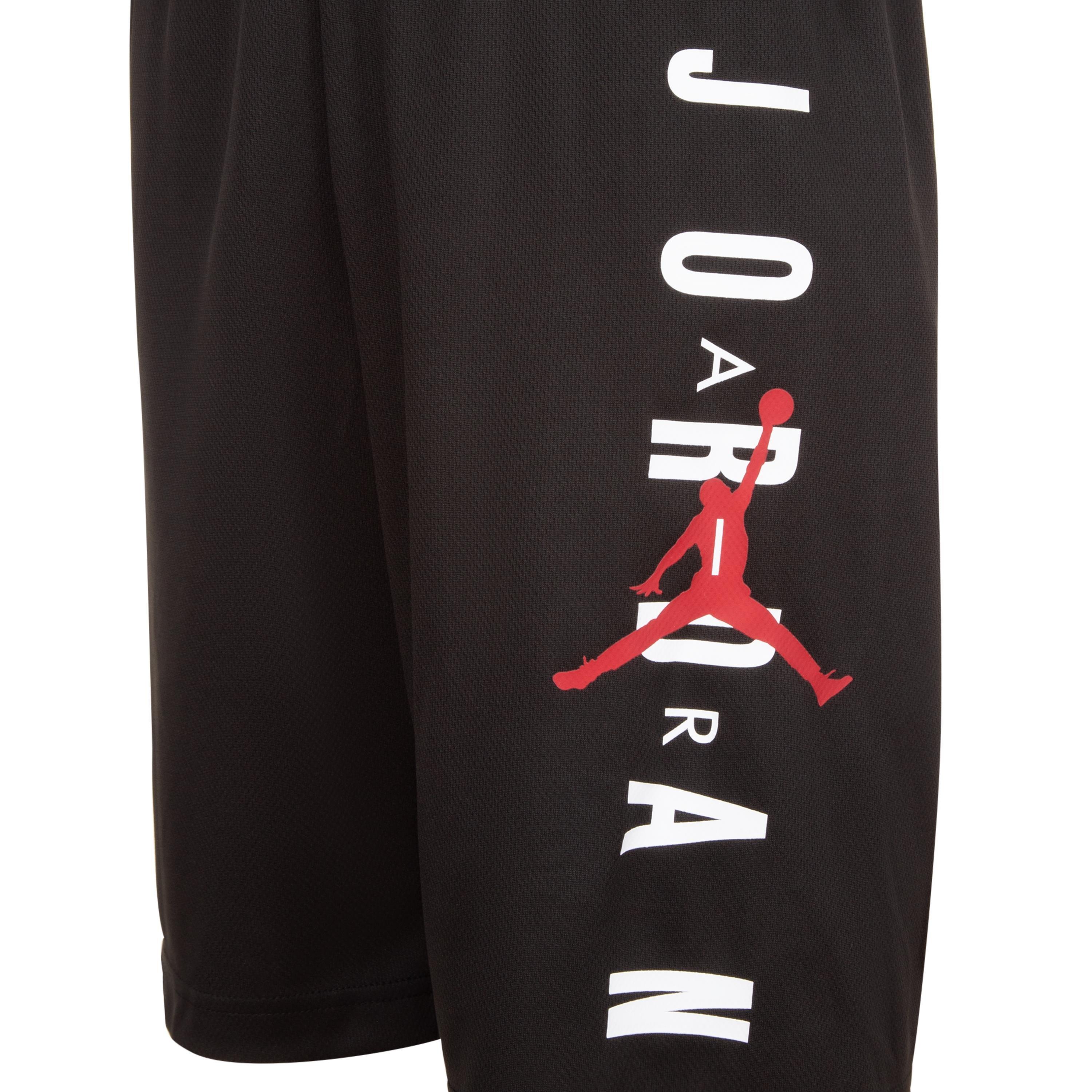 Black - Air Jordan - Kids' Mesh Tracksuit Shorts - 7