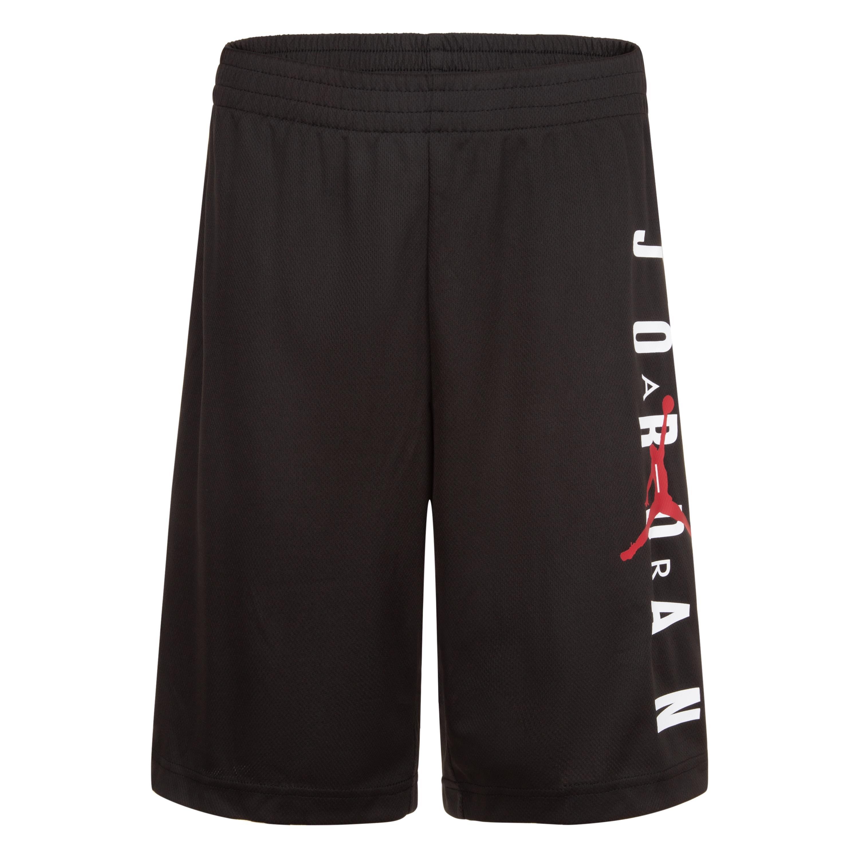 Black - Air Jordan - Kids' Mesh Tracksuit Shorts - 8