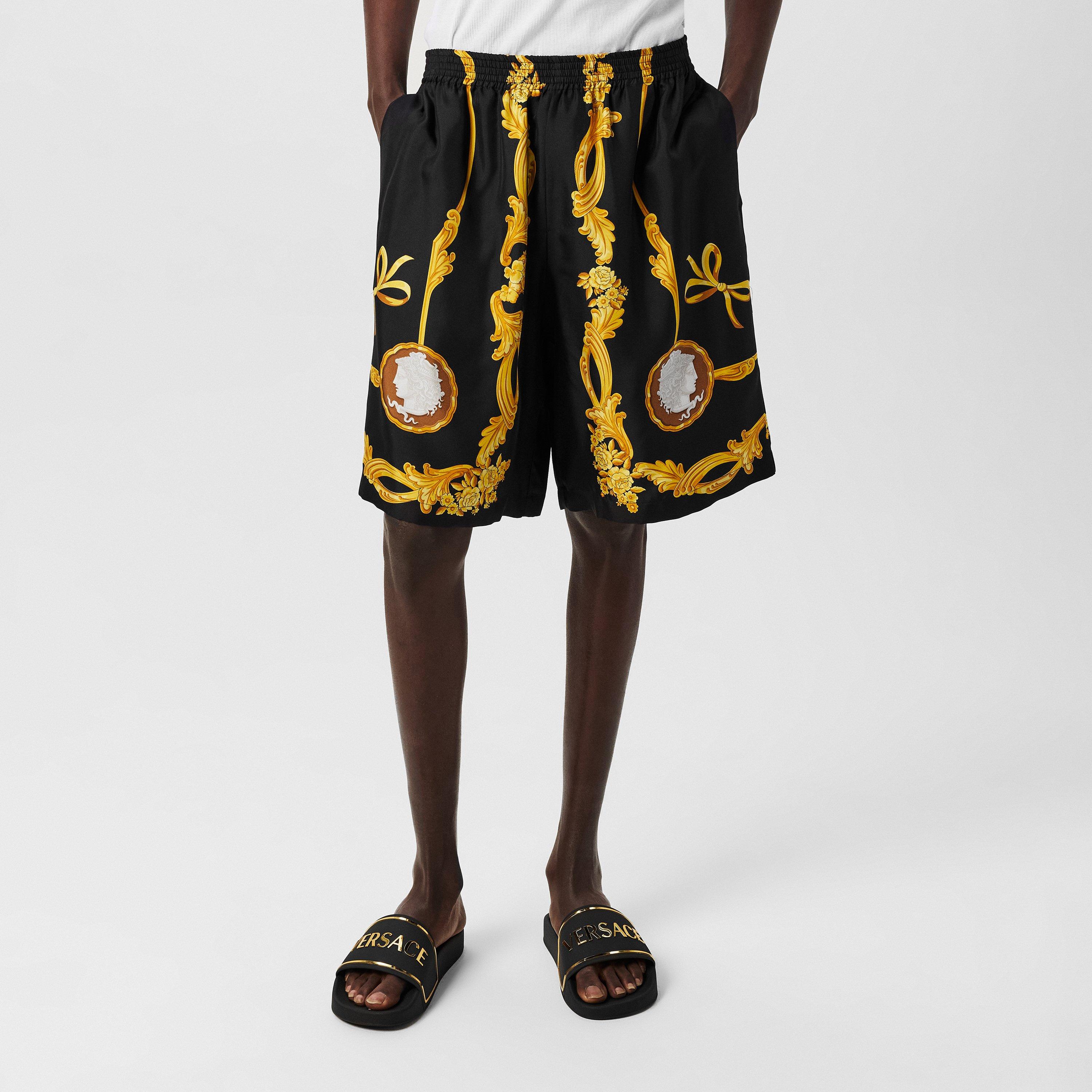 Multi - Versace - Medusa Cameo Shorts - 3