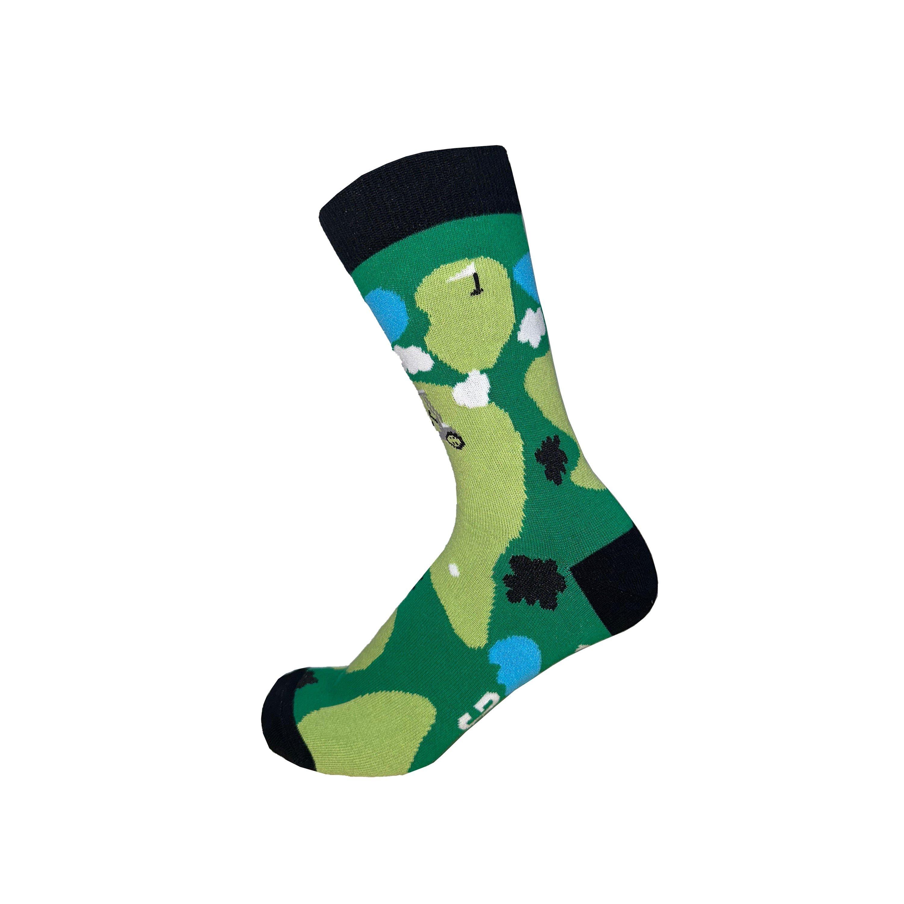 Style 1 - Star - Mens Novelty Crew Socks - 1
