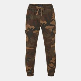 Brave Soul Twill Cuff Cargo Trousers