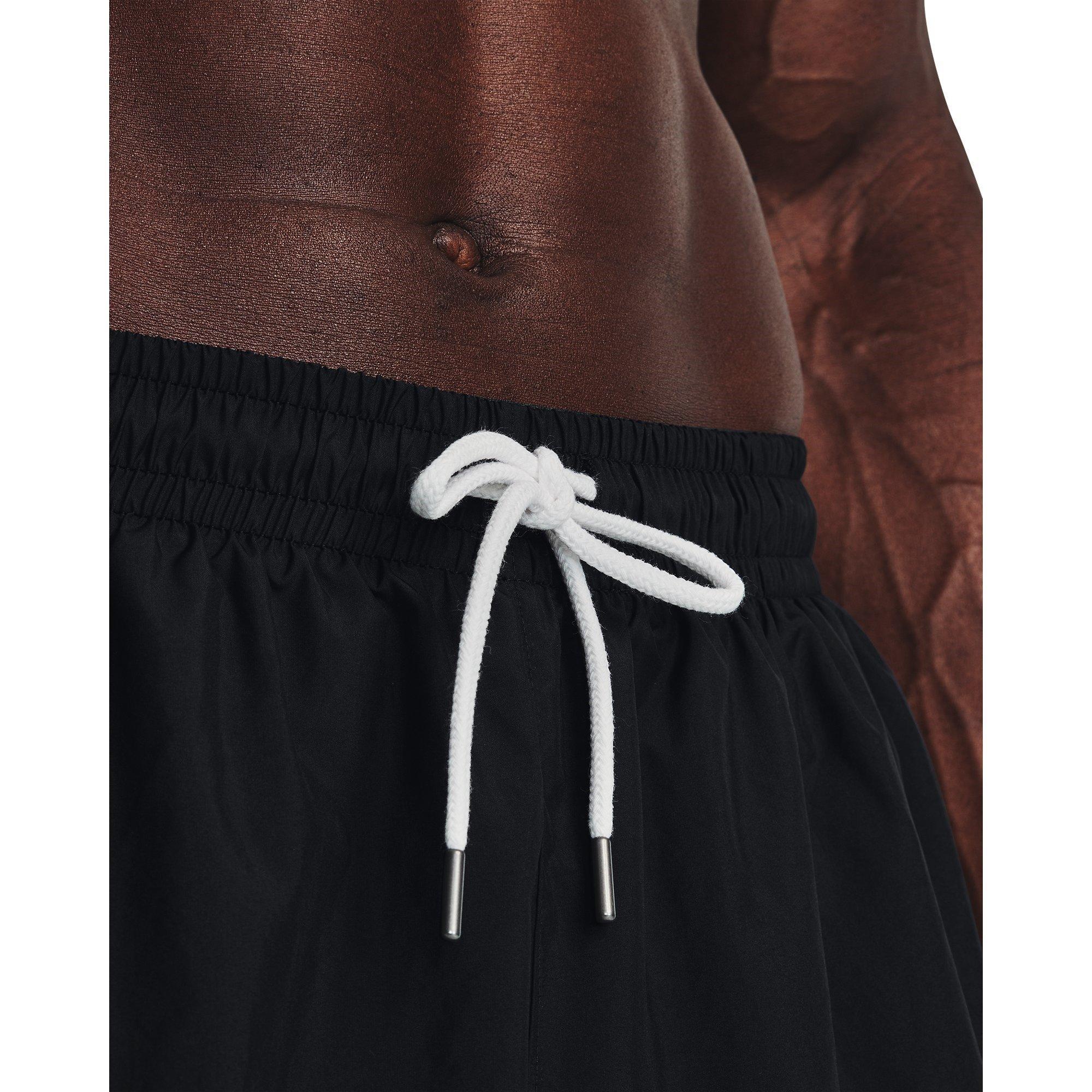 Black/White - Under Armour - Men's Icon Volley Woven Tracksuit Shorts - 5