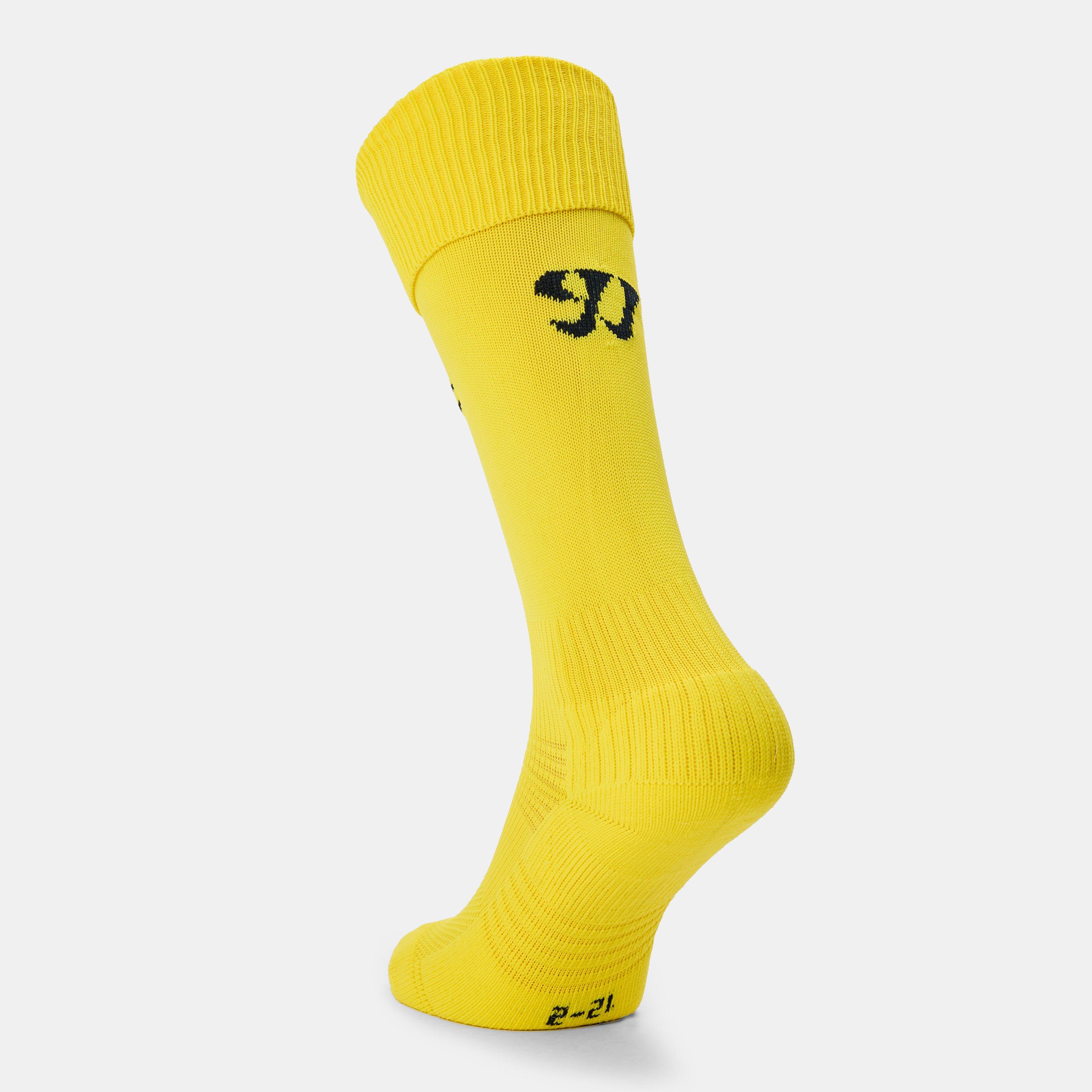 Yellow - Warrior - Stoke City Away Gk Sock Juniors - 2