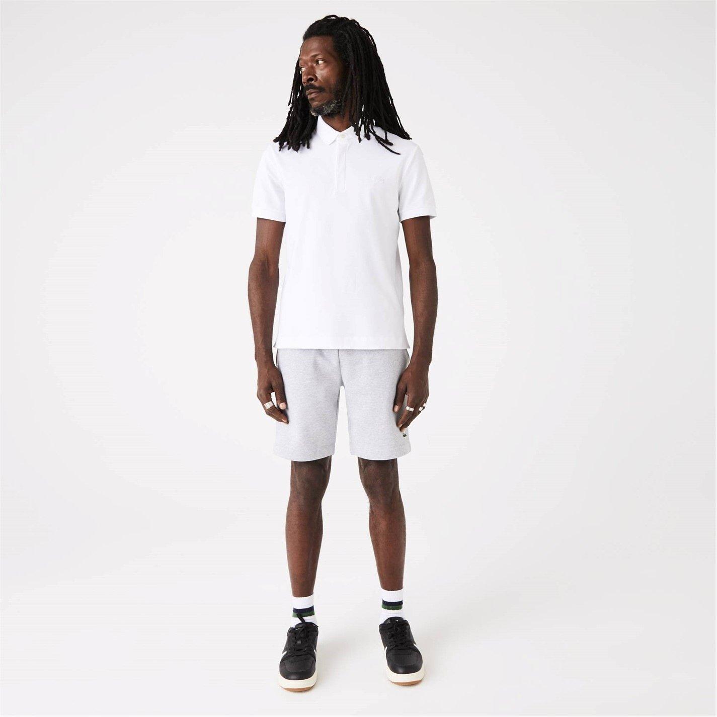 Light Grey CCA - Lacoste - Men's Basic Fleece Shorts - 3