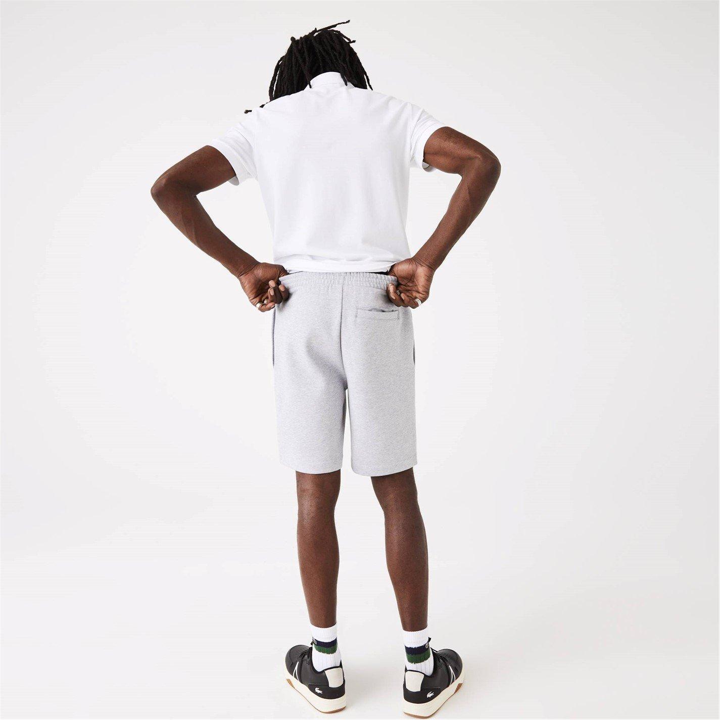 Light Grey CCA - Lacoste - Men's Basic Fleece Shorts - 4