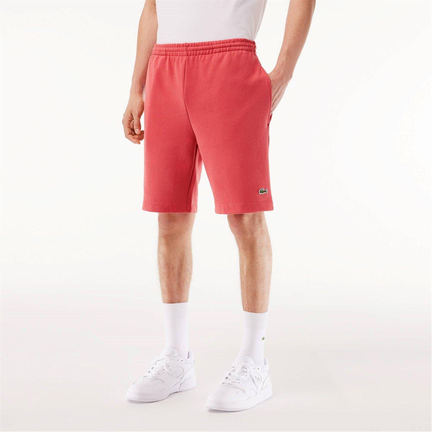 Red ZV9 - Lacoste - Men's Basic Fleece Shorts - 3