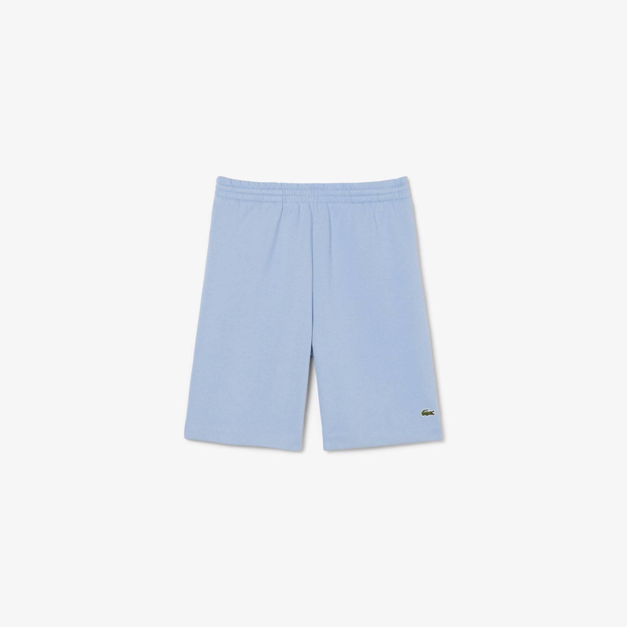 Lacoste Men's Basic Fleece Shorts - Blue Aey - S
