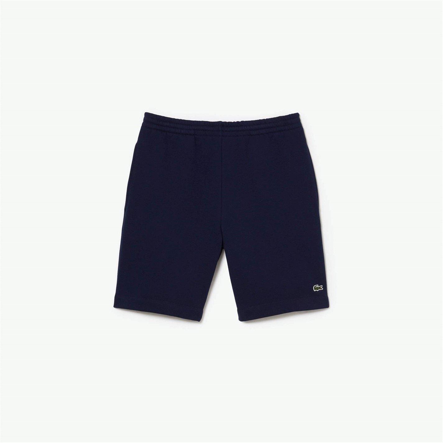 Azul-marinho 166 - Lacoste - Men's Basic Fleece Shorts - 1