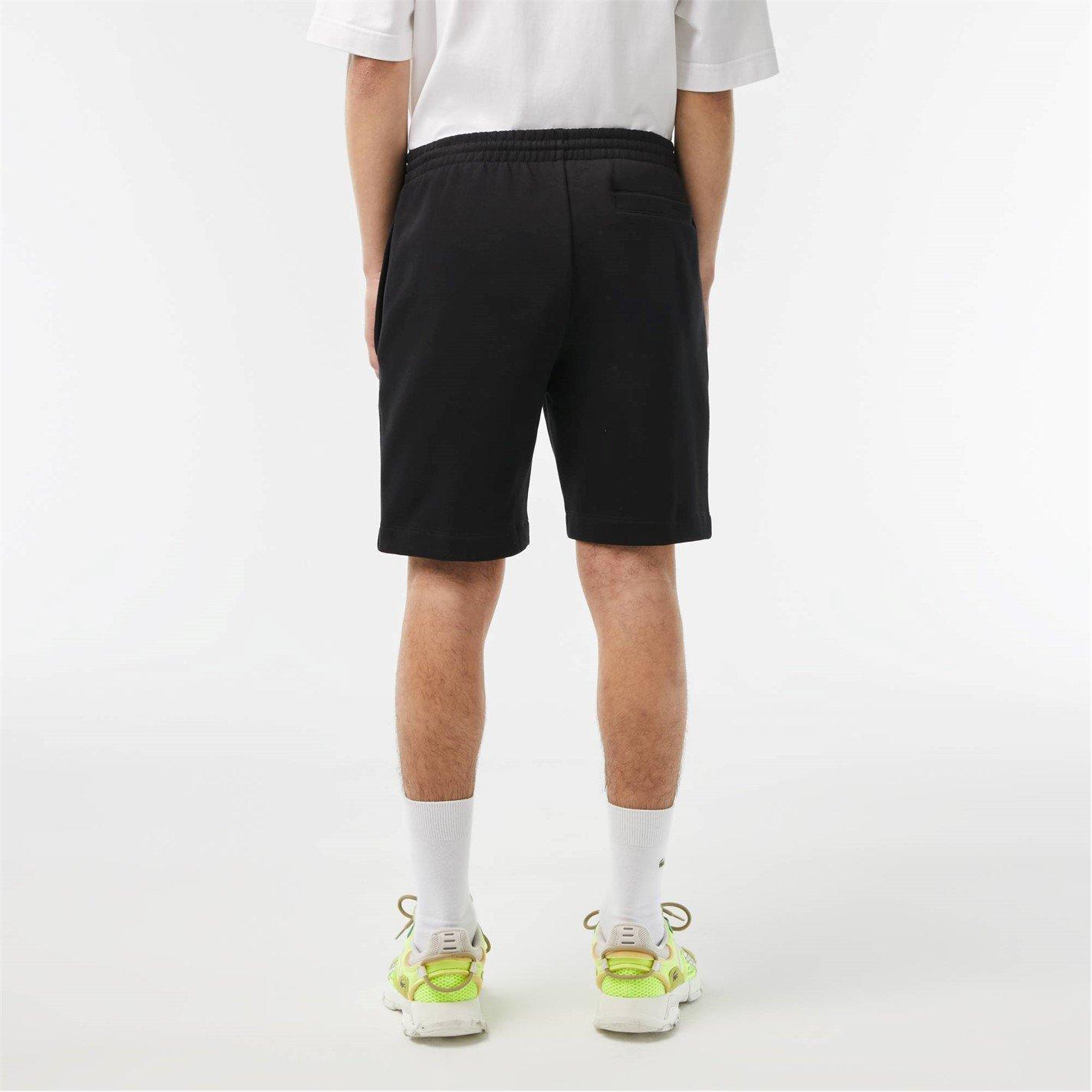 Noir 031 - Lacoste - Men's Basic Fleece Shorts - 4