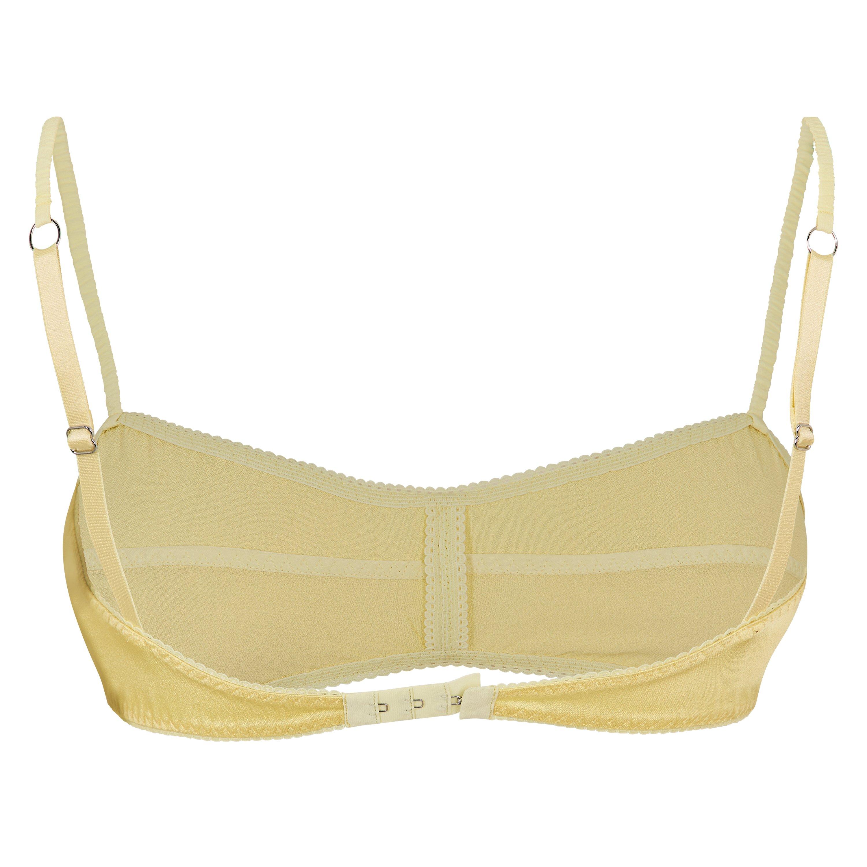 Yellow - Anna October - Women's Cloud Woven Bralette - 2