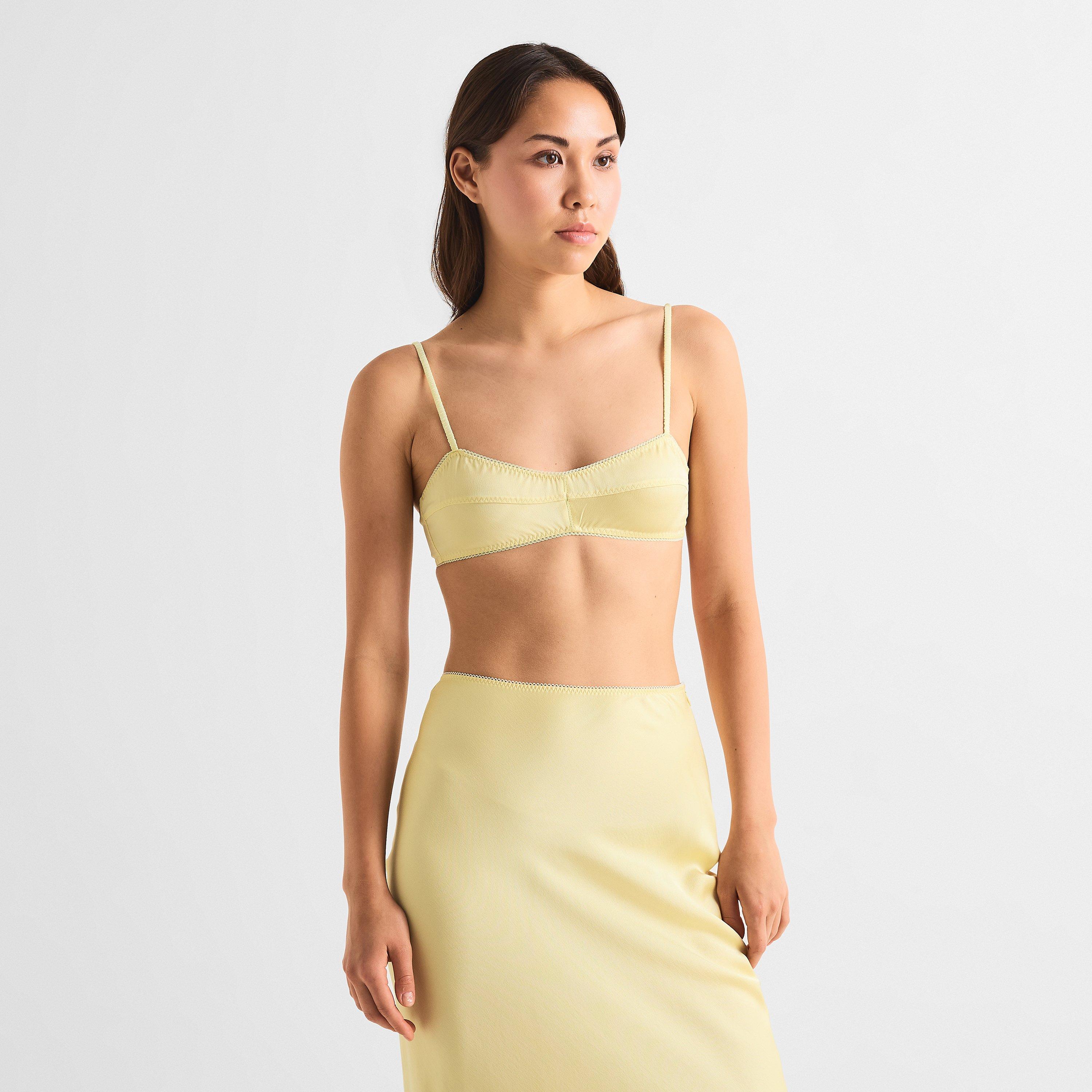 Yellow - Anna October - Women's Cloud Woven Bralette - 3