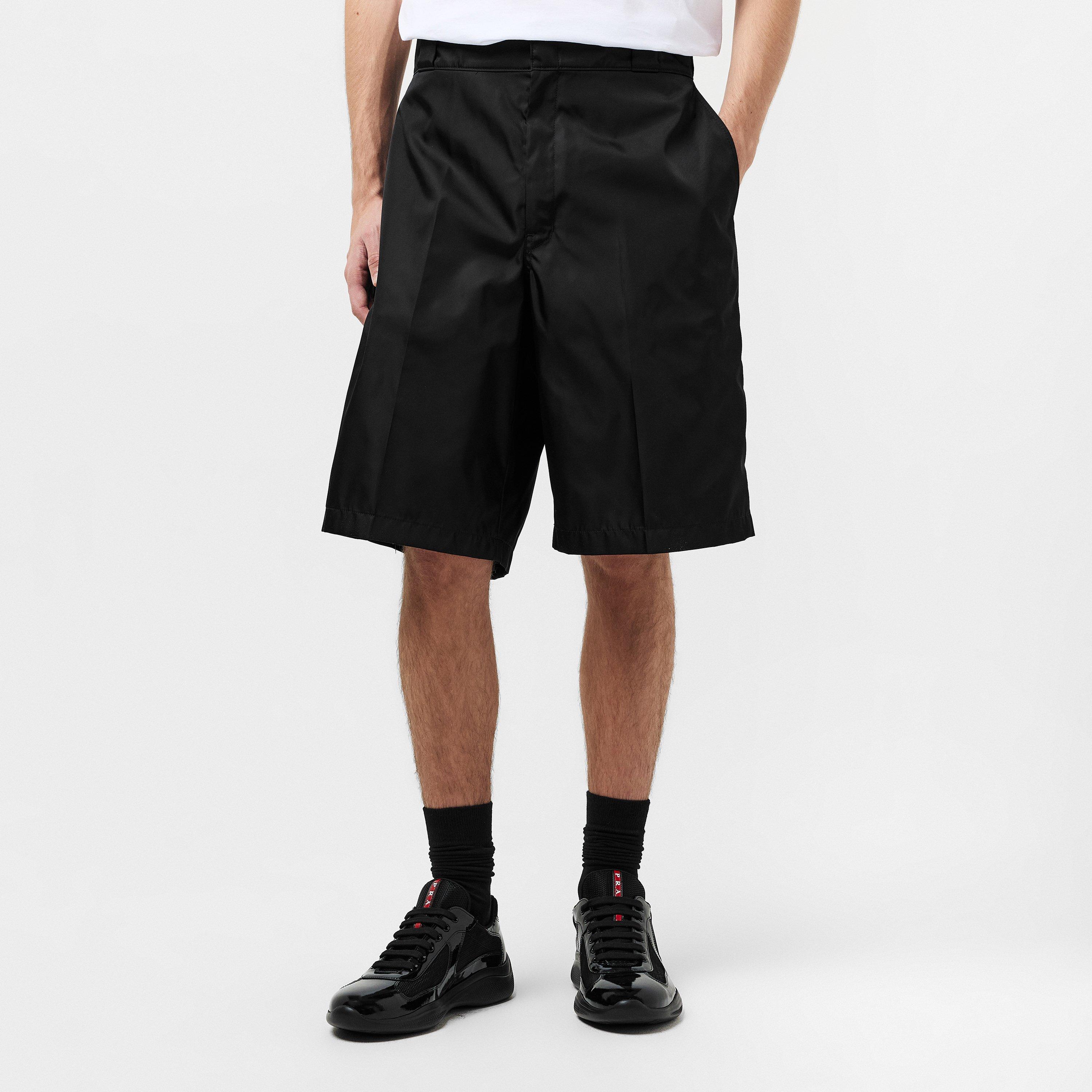 Nero - Prada - Re-Nylon Bermuda Shorts - 3
