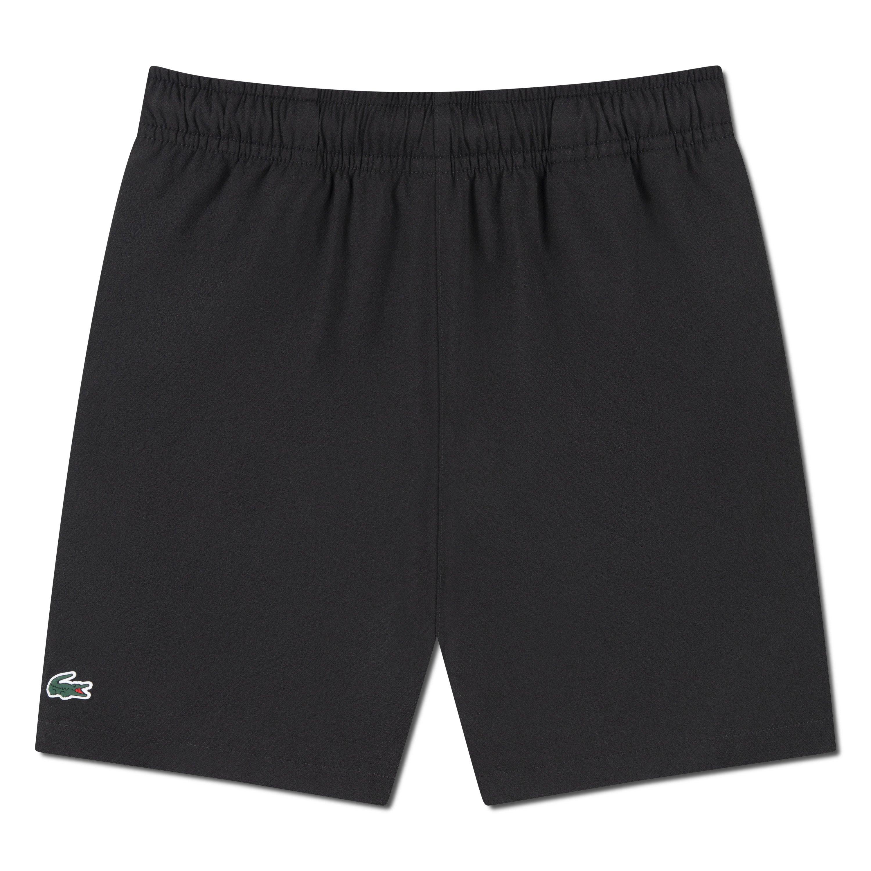 Lacoste Kids' Woven Tracksuit Shorts - Black K96 - 8 Years