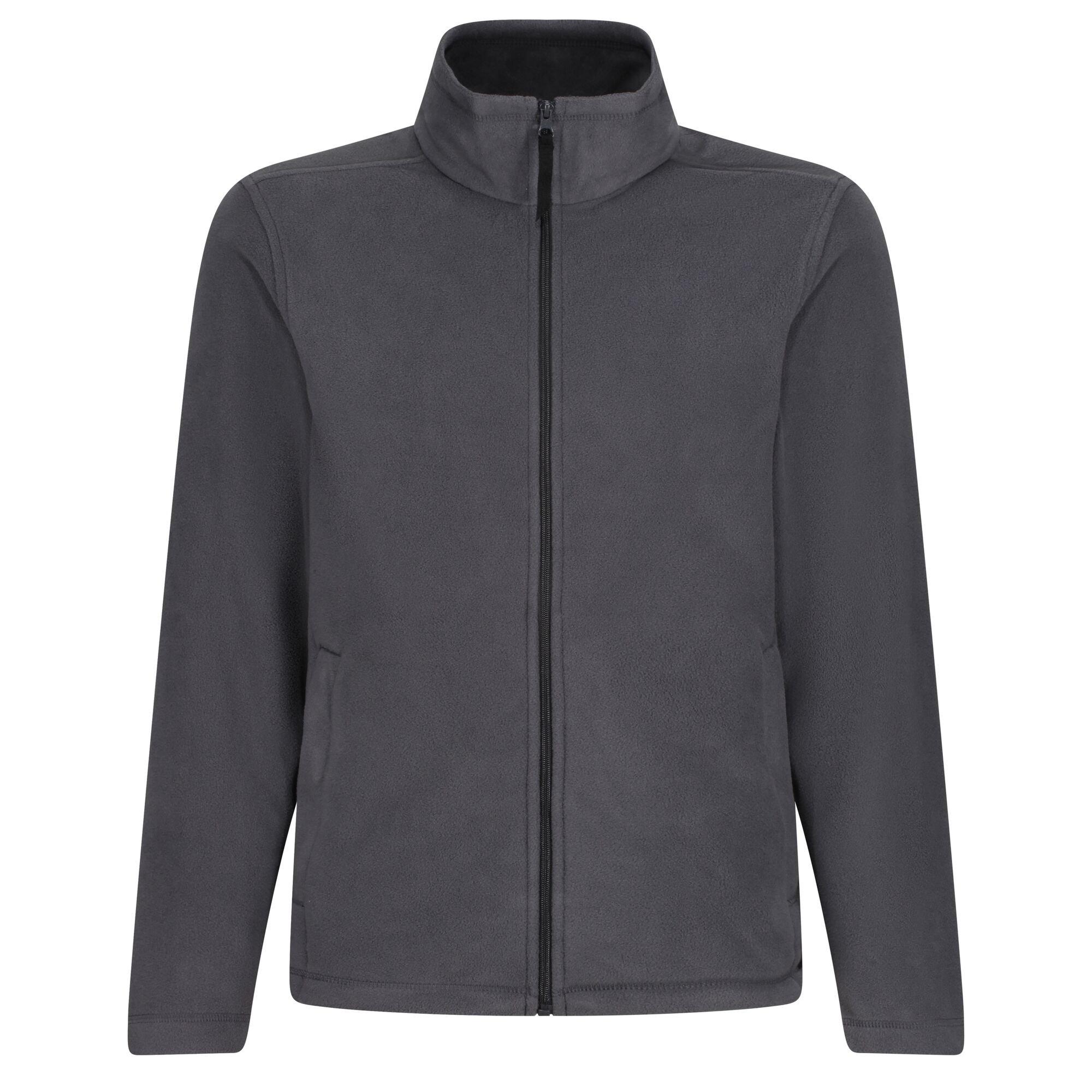 Regatta Men's Micro Full-Zip Fleece - Seal Grey - 3XL