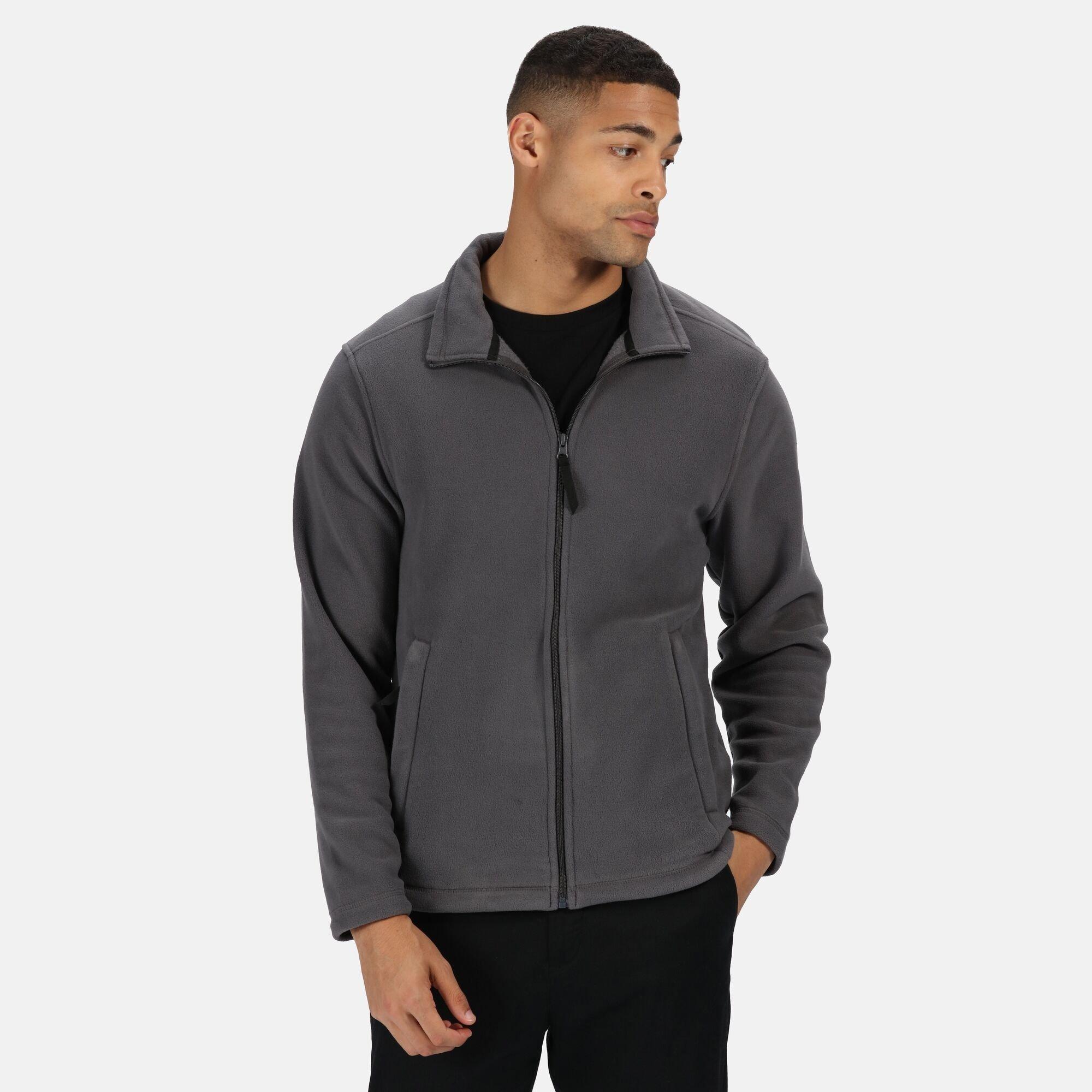 Seal Grey - Regatta - Men's Micro Full-Zip Fleece - 2