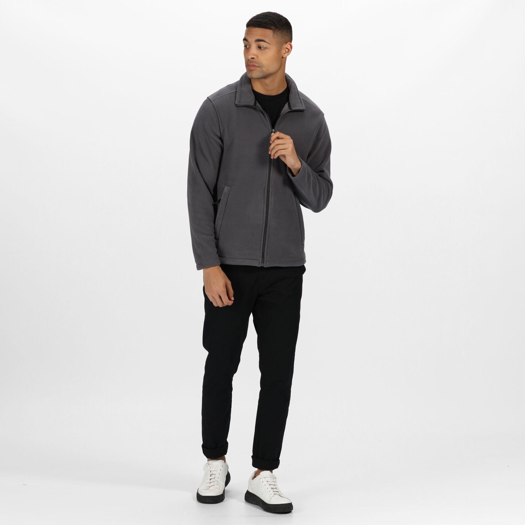 Seal Grey - Regatta - Men's Micro Full-Zip Fleece - 7