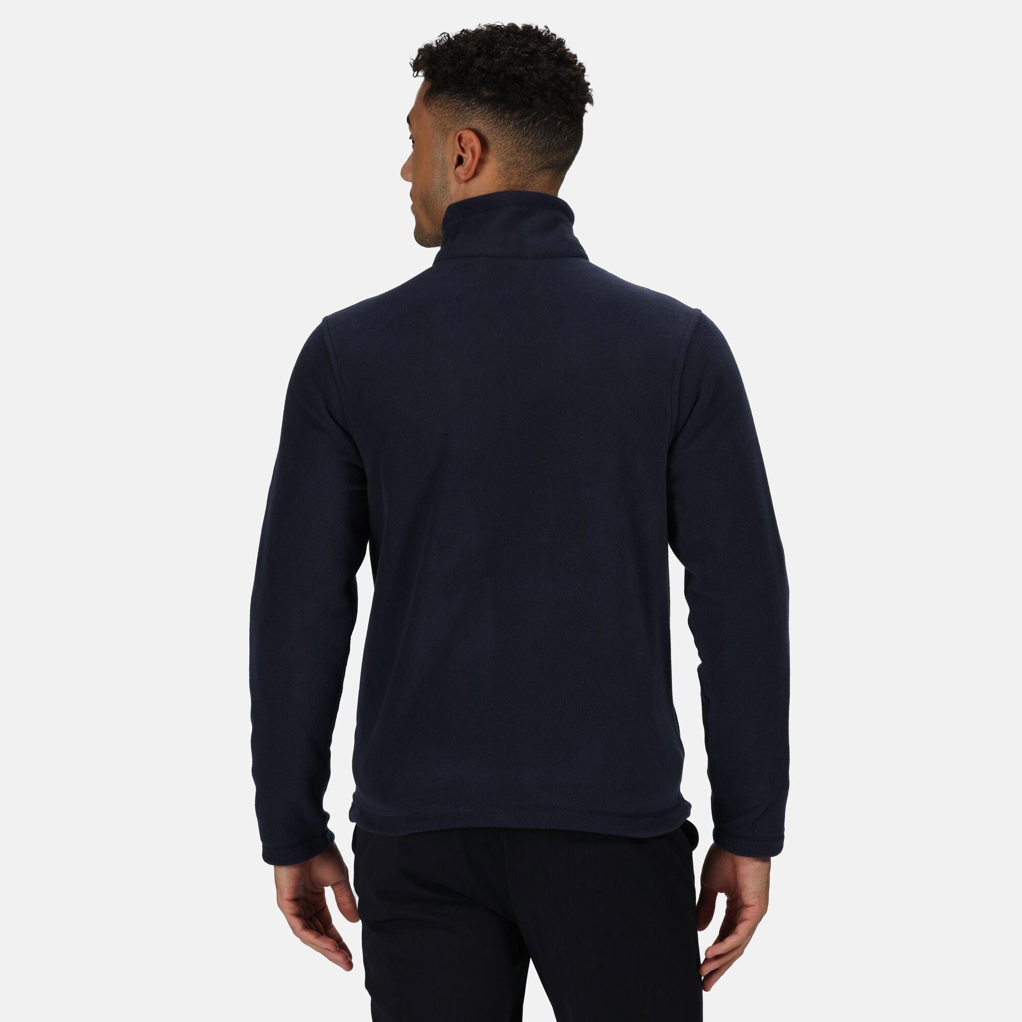 Dark Navy - Regatta - Men's Micro Full-Zip Fleece - 4