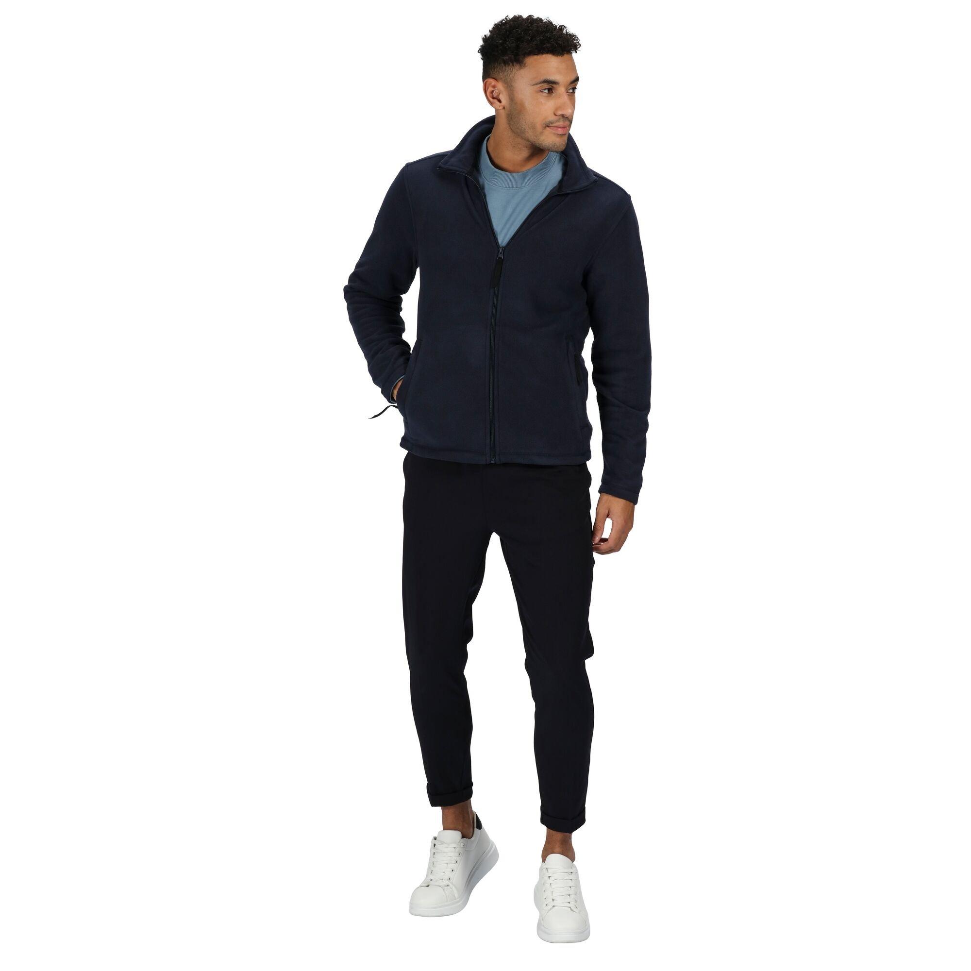 Dark Navy - Regatta - Men's Micro Full-Zip Fleece - 8