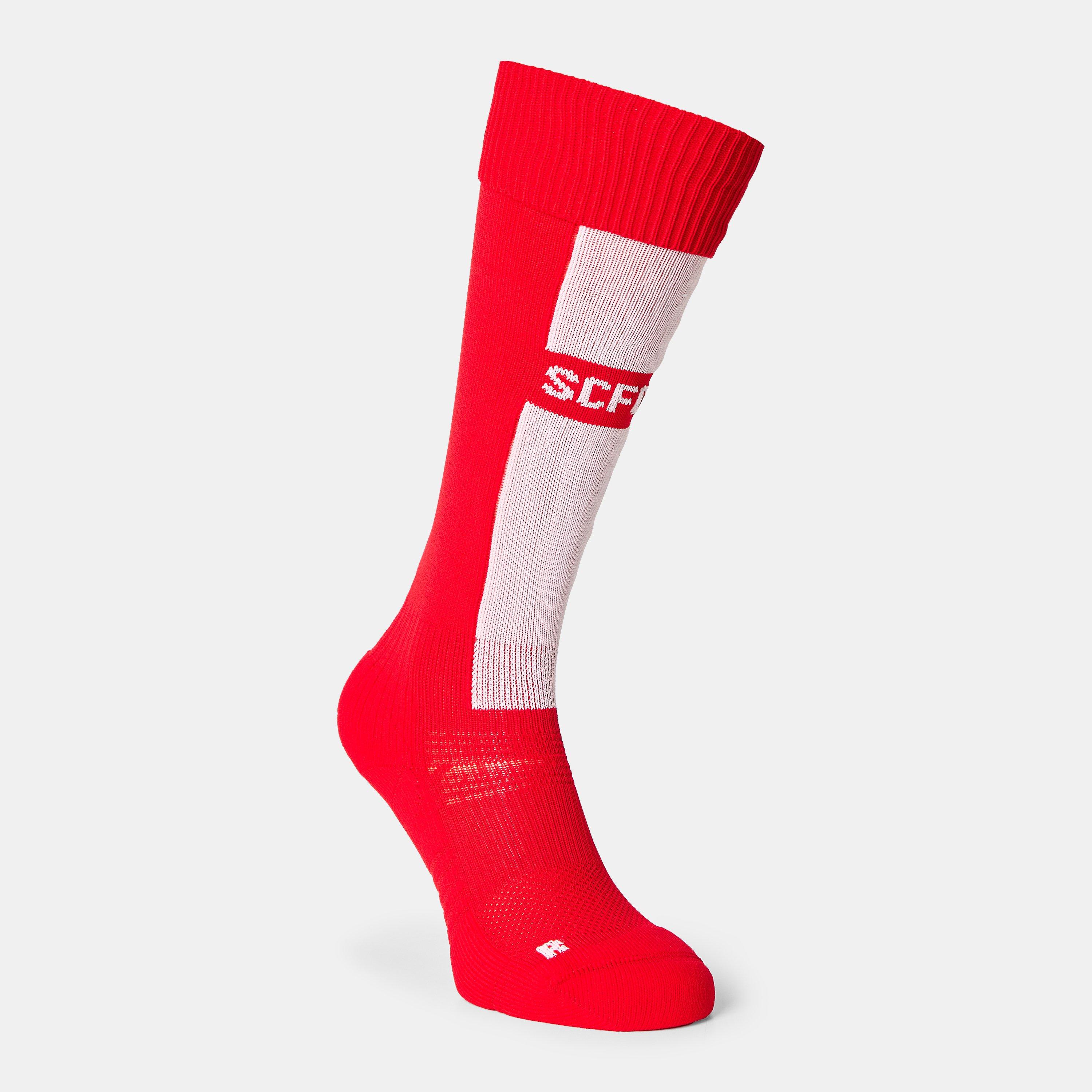 Warrior  Kids Stoke City Home Sock Juniors - Red - L