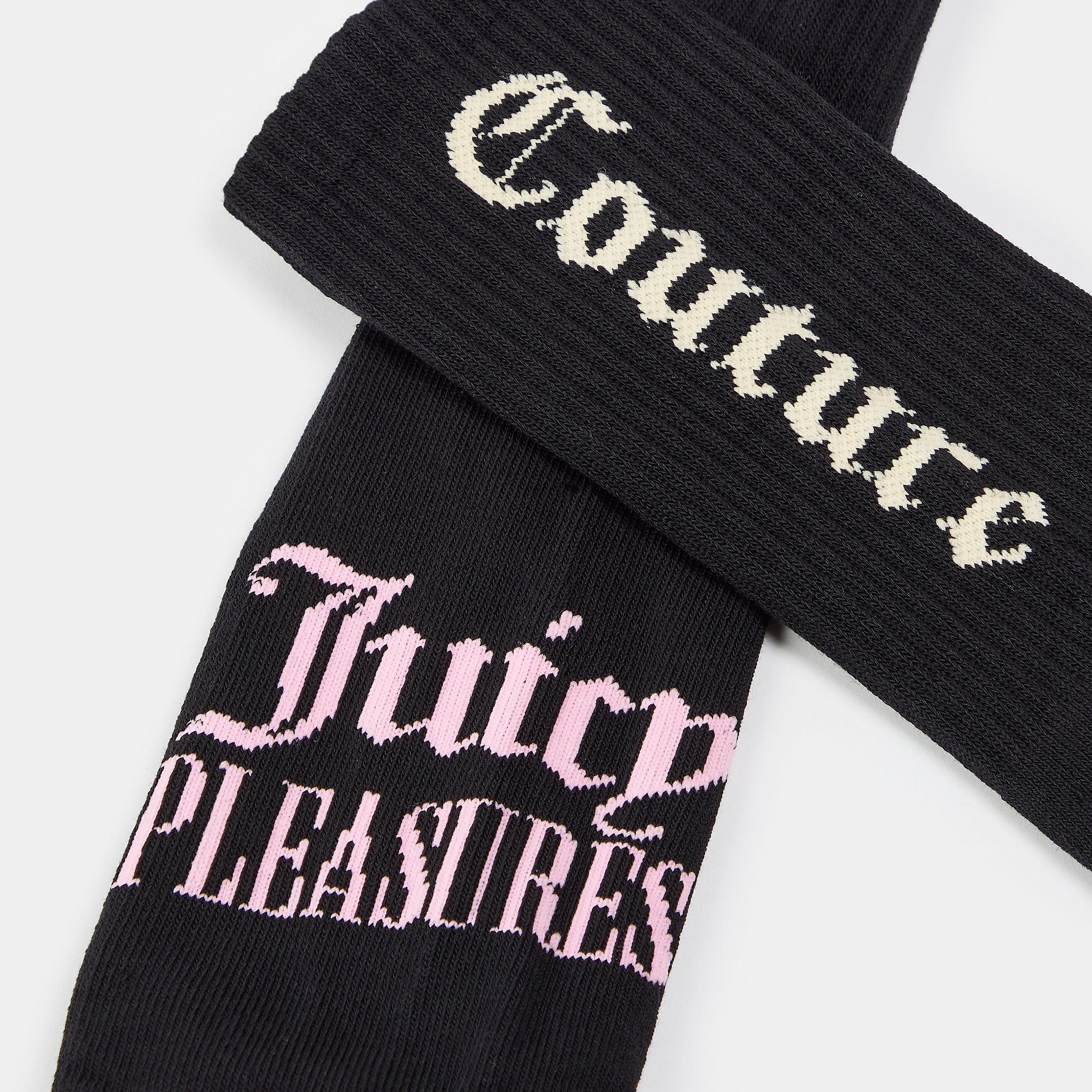 Black - Pleasures - X Juicy Couture Socks - 2