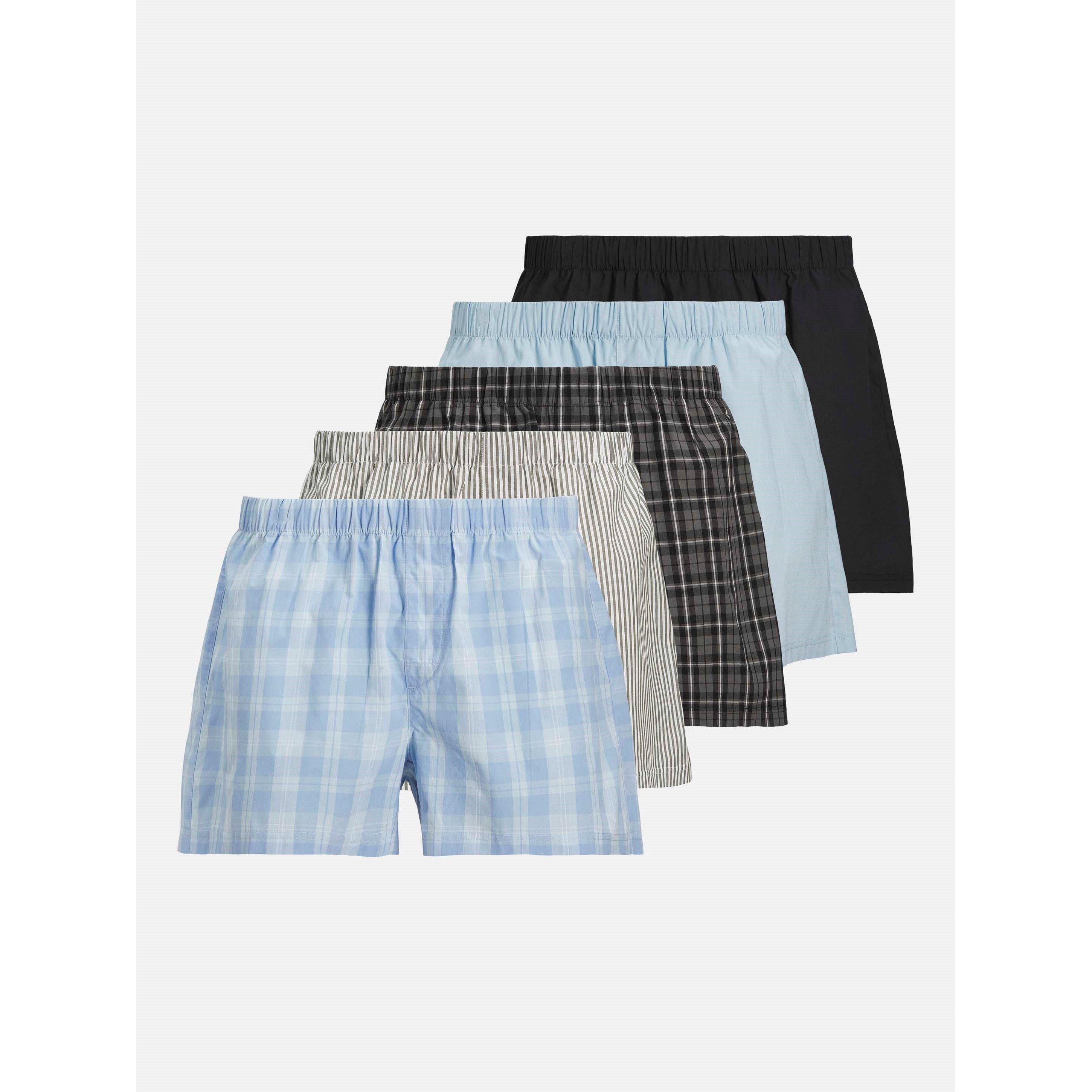 5-Pack Milano Woven Boxers Mens