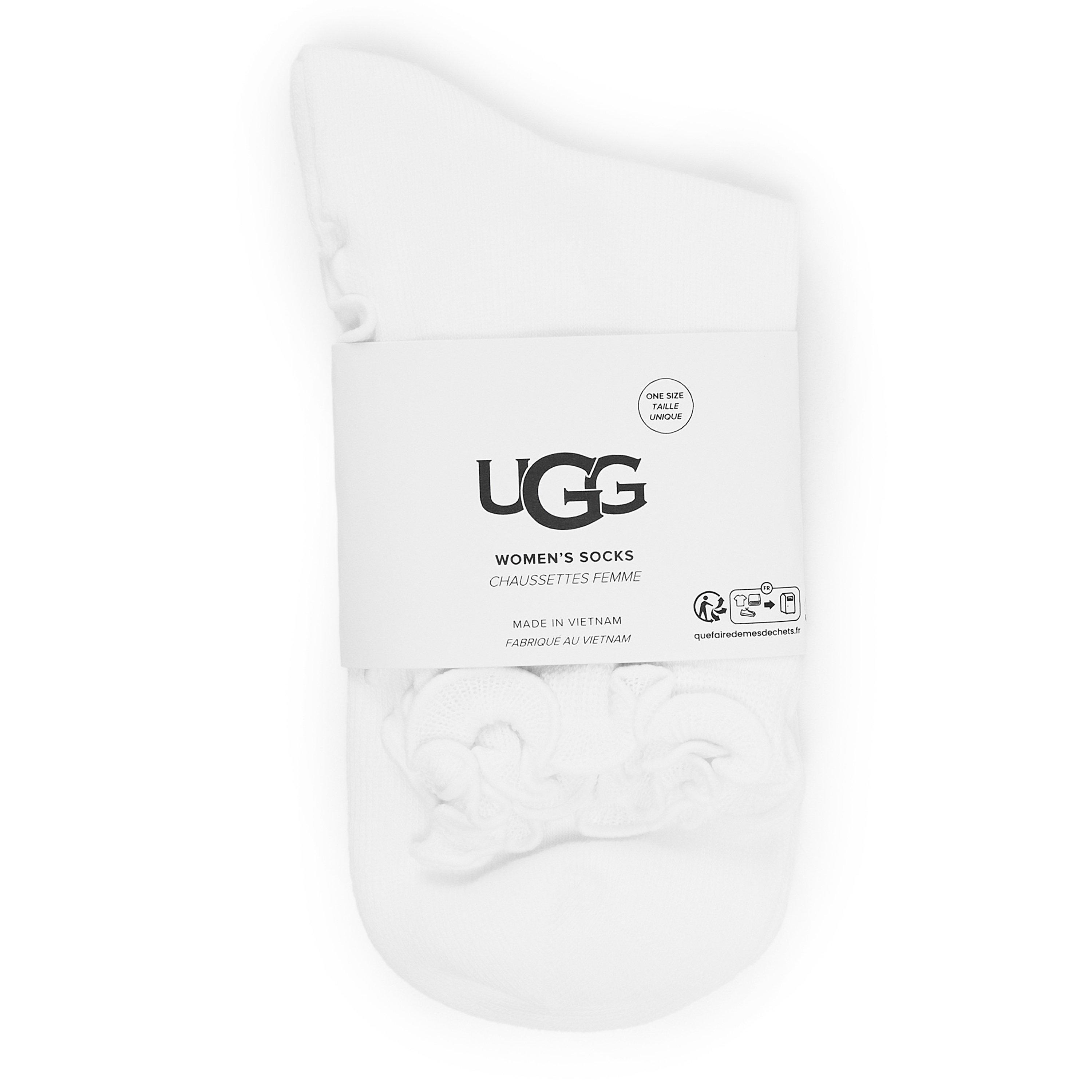 Ugg Women's Karsyn Crew Socks - White