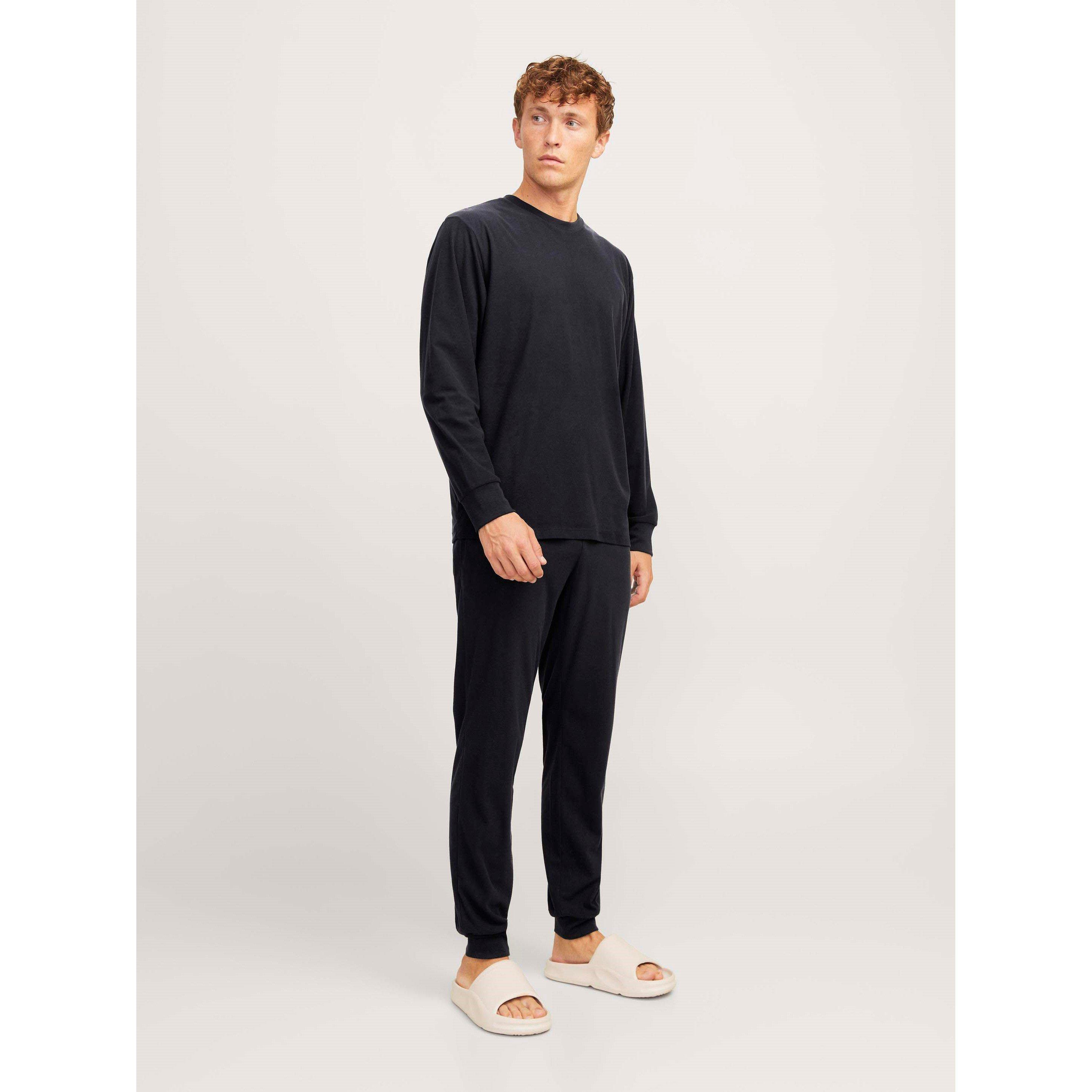 Black - Jack and Jones - Solid Lounge Set Mens - 4